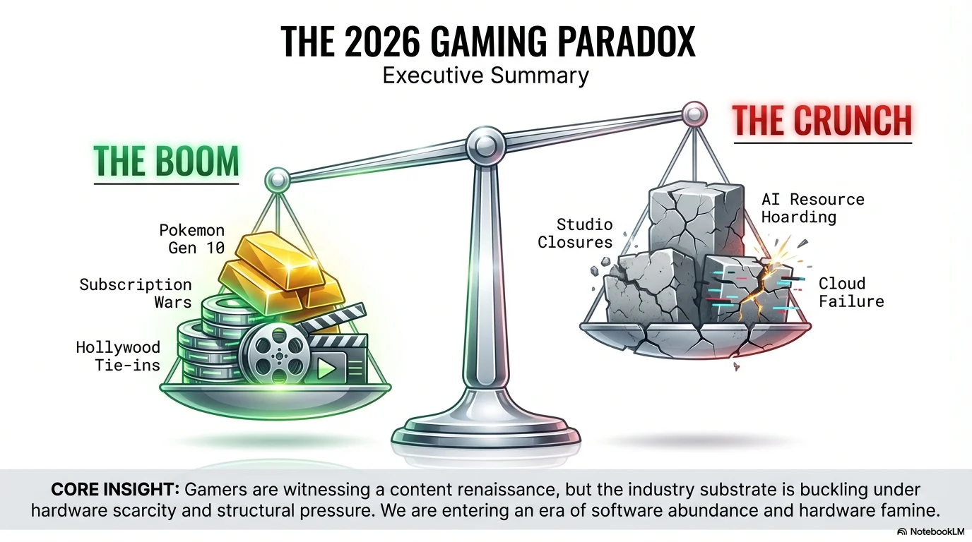 The 2026 Gaming Paradox: Executive Summary