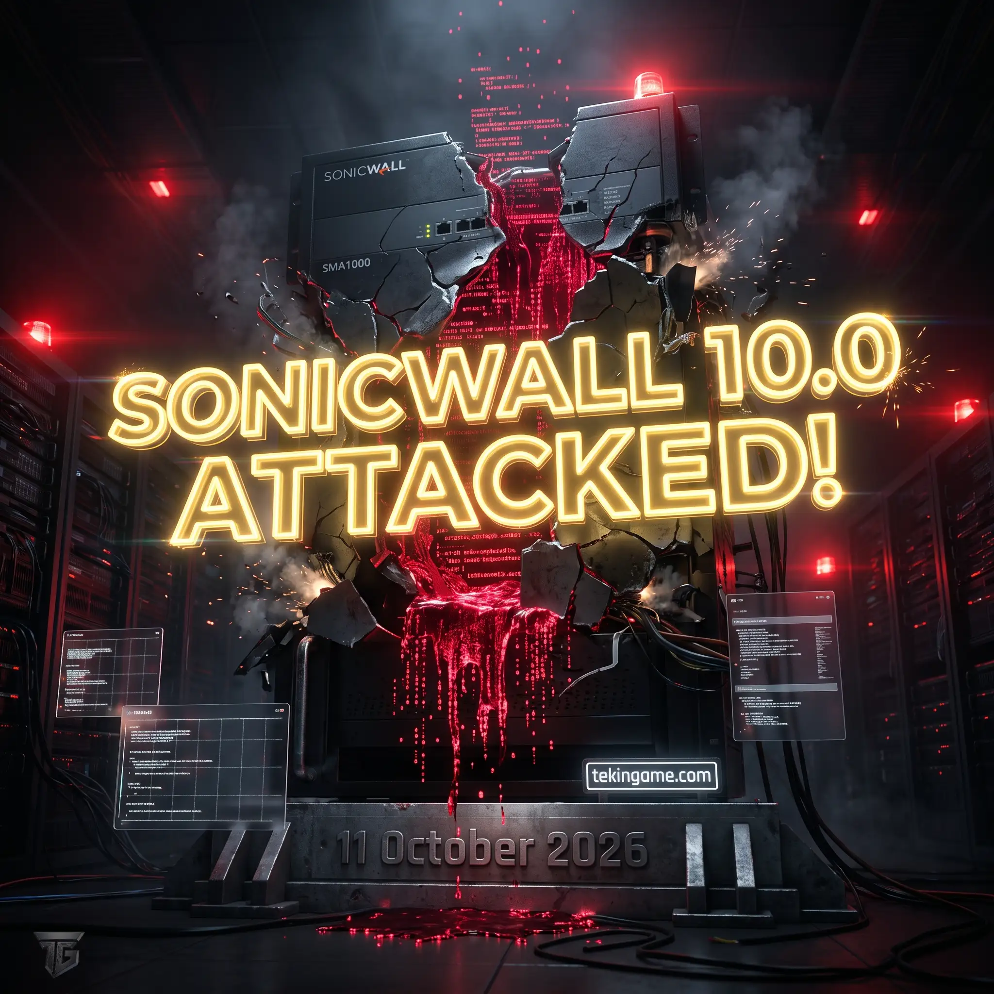 🔥 بهرهبرداری فعال از باگ نمره ۱۰ تجهیزات SonicWall SMA1000 تنها سه روز پس از انتشار پچ