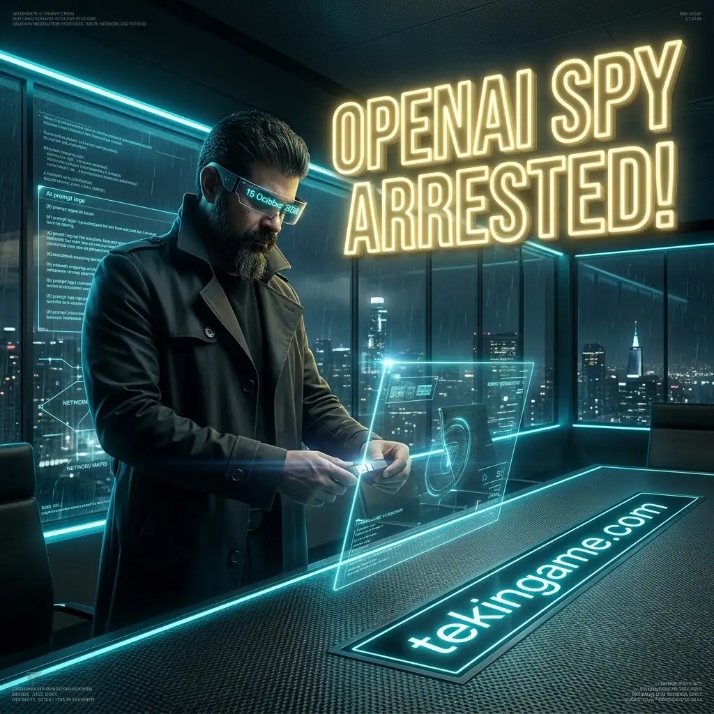 🔥 Corporate Espionage Inside OpenAI: FBI Arrests Engineer for Bugging Executive Conference Room