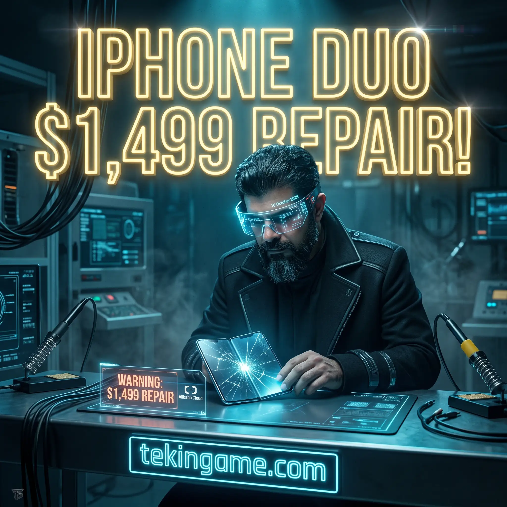 🔥 Foldable Economics & China Pivot: iPhone Duo Out-of-Warranty Repair Hits $1,499 as Alibaba Powers Apple AI in China