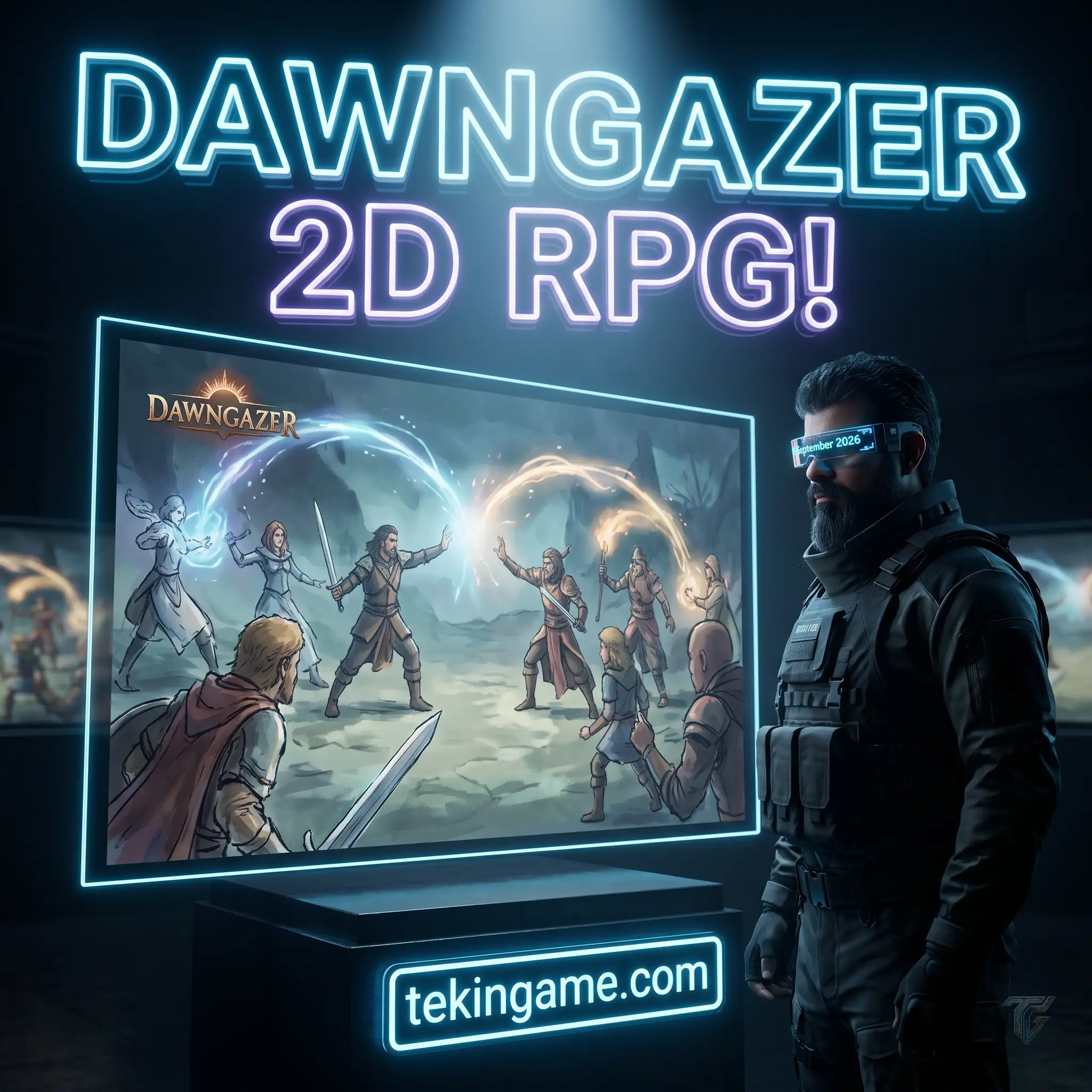 🔥 بازسازی کلاسیک‌های دهه ۹۰ با هوش مصنوعی: معرفی بازی تاکتیکی DAWNGAZER توسط کارگردان Unicorn Overlord