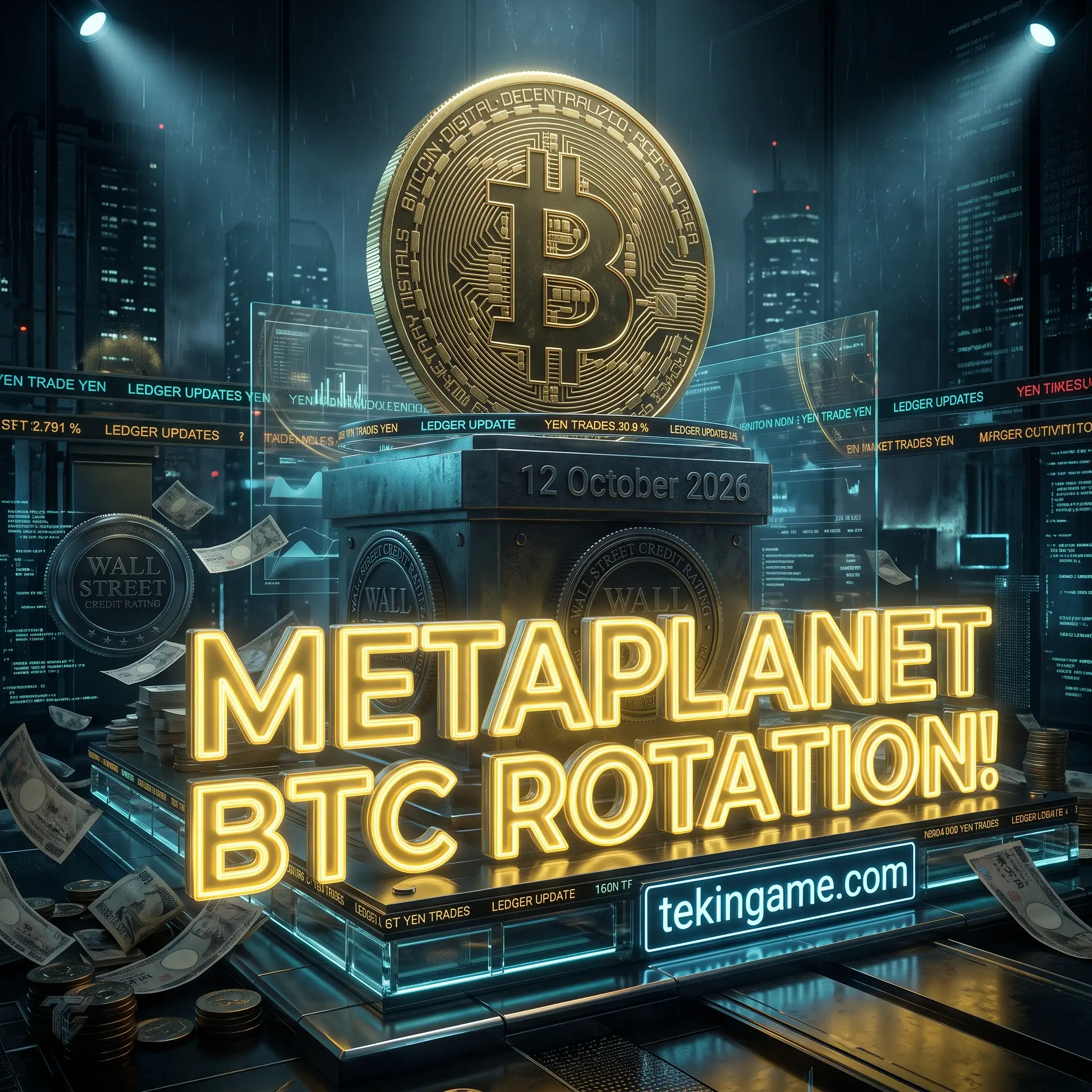 🔥 قمار استراتژیک Metaplanet: فروش ۱۰ هزار بیتکوین و خرید مجدد برای دریافت رتبه اعتباری والاستریت
