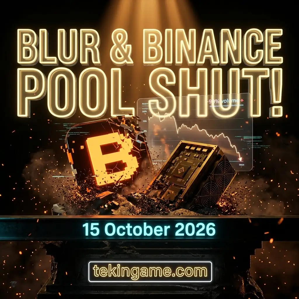 🔥 مرگ تلخ بازارهای NFT و ماینینگ متمرکز: تعطیلی وبسایت Blur پس از سقوط ۹۹ درصدی و بسته شدن استخر استخراج بایننس