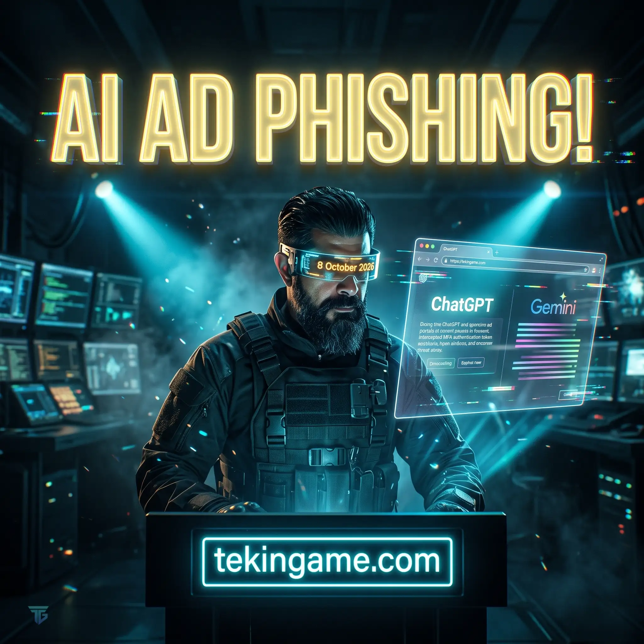 🔥 درگاههای جعلی تبلیغاتی ChatGPT و Gemini کدهای احراز هویت دومرحلهای را سرقت میکنند