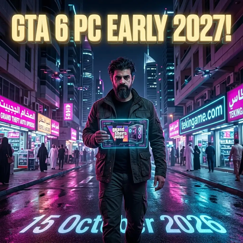 🔥 خبر خوش برای پیسی گیمرها: نسخه رایانههای شخصی GTA 6 در سهماهه اول ۲۰۲۷ عرضه میشود