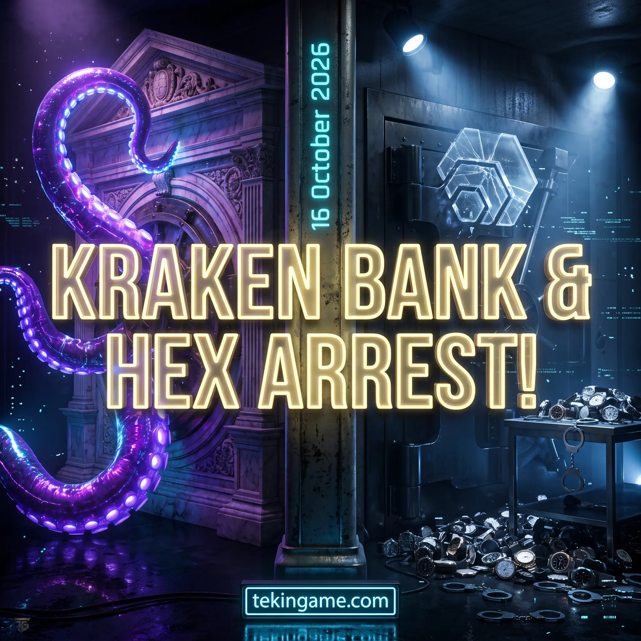 🔥 TradFi Convergence & Crackdown: Kraken Acquires $181M European Bank as Hex Founder Richard Heart Arrested in Turkey