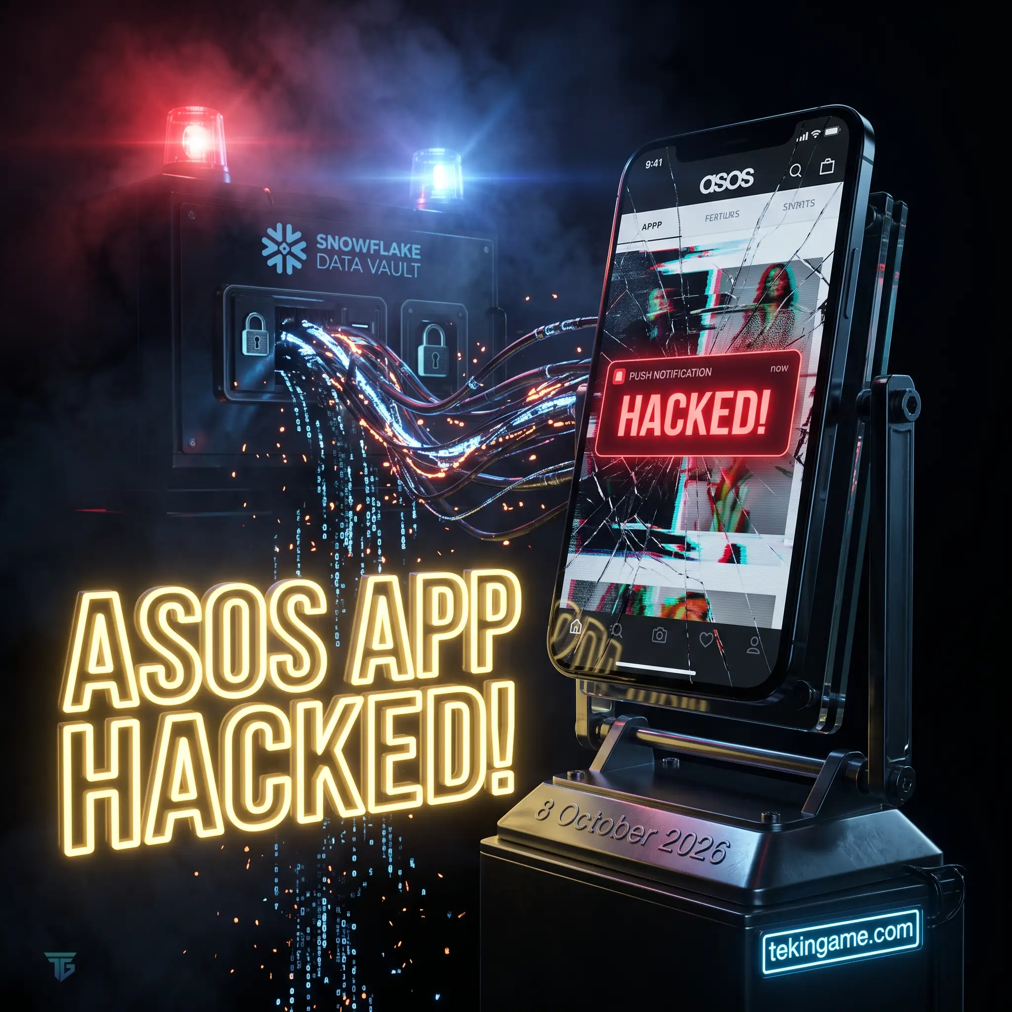 🔥 رخنه به اپلیکیشن مد ASOS: ارسال پوش نوتیفیکیشن جعلی هک پس از سرقت دادههای اسنوفلیک