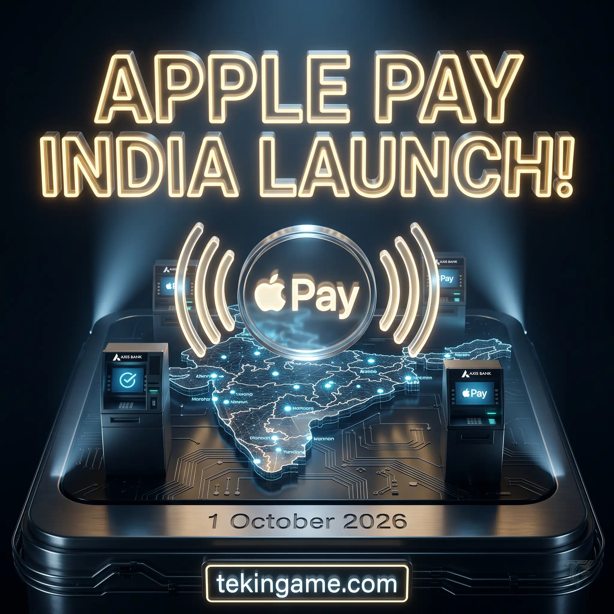 🔥 تسخیر بازار پرداخت ۱.۴ میلیاردی هند: آغاز فعالیت رسمی Apple Pay با همکاری Axis Bank پس از ۱۲ سال