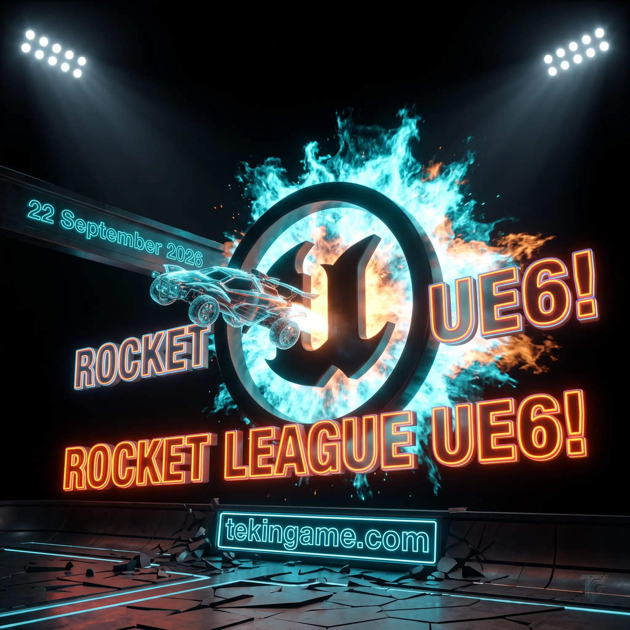 🔥 ورود راکت لیگ به نسل جدید: تأیید توسعه Rocket League با موتور Unreal Engine 6 برای ۲۰۲۷