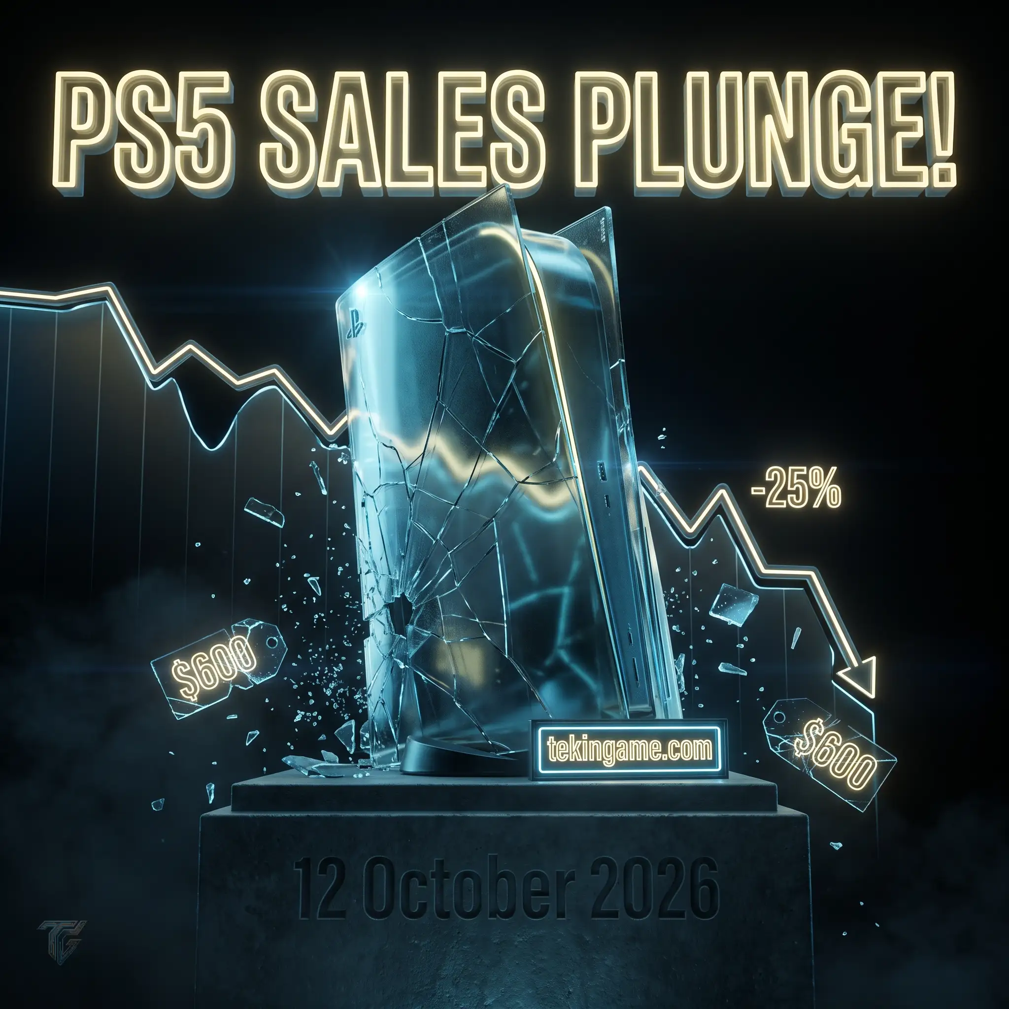 🔥 سقوط سنگین پلیاستیشن در آمریکا: افت ۲۵ درصدی فروش سختافزار PS5 و ثبت بدترین آمار از سال ۲۰۱۳