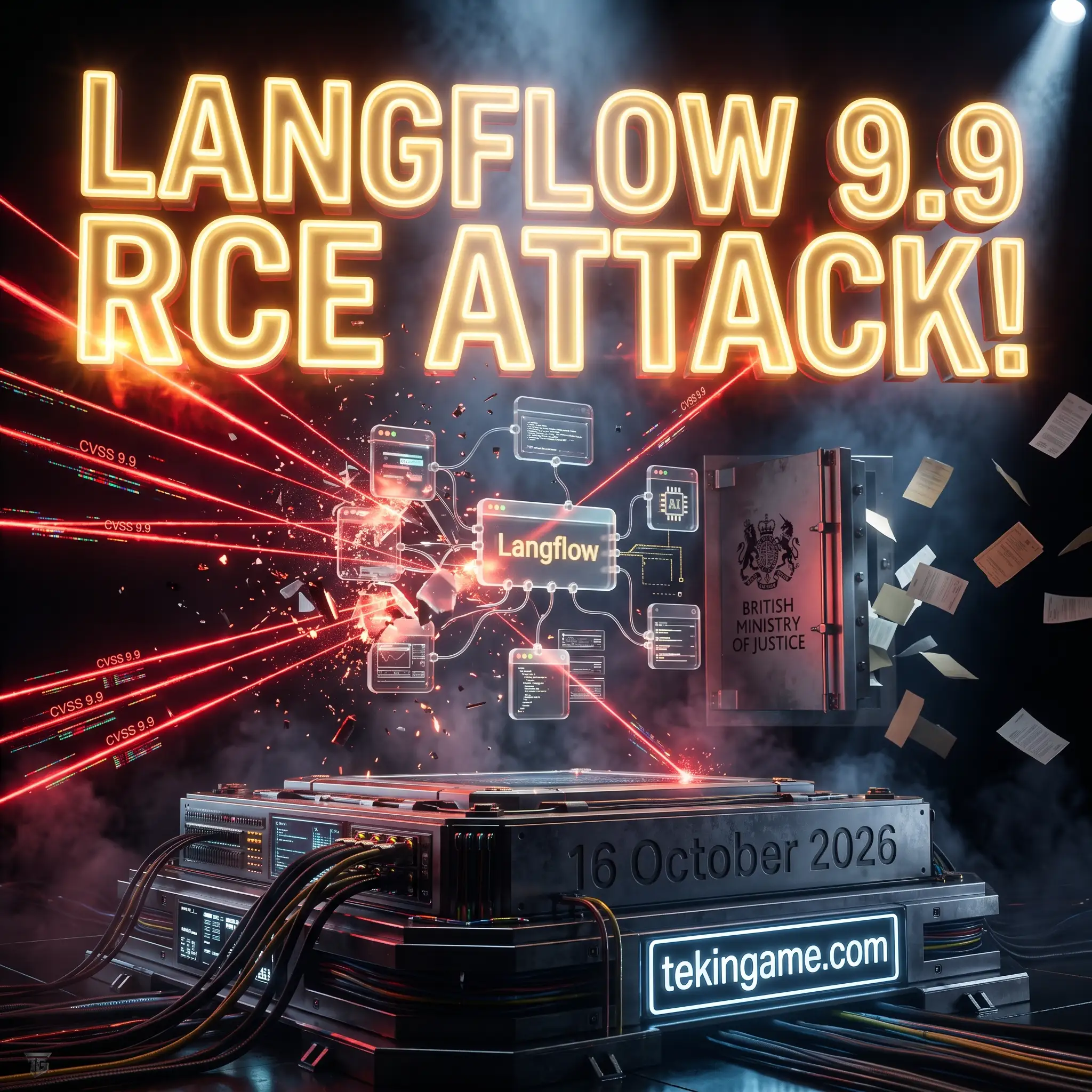 🔥 AI Workflow & Sovereign Breaches: Critical 9.9 Langflow Flaw Under Attack as UK Legal Aid Leak Spans Back to 1978