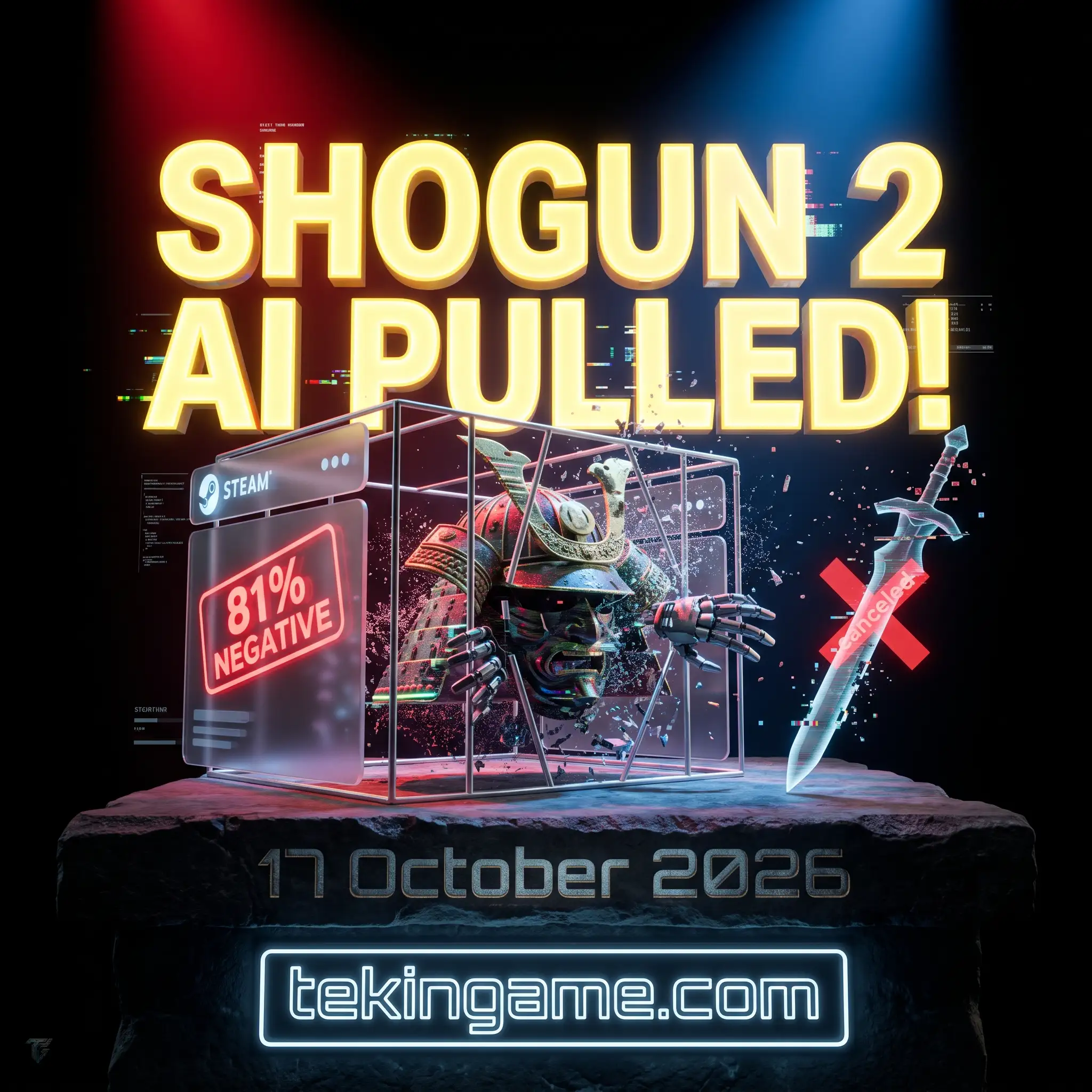 🔥 ثورة غضب اللاعبين: سيجا تسحب ريمستر Shogun 2 المشوه بالذكاء الاصطناعي، وإلغاء RuneScape Reignited، وتصويت مختبري Call of Duty للإضراب