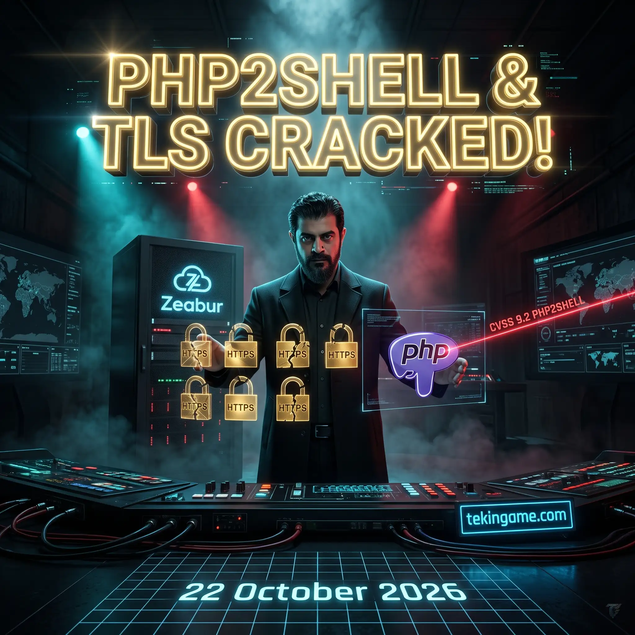 🔥 آماده‌باش اضطراری در اینترنت: لو رفتن ۸ گواهی امنیتی eMudhra، هشدار دو باگ بحرانی PHP2Shell و تعطیلی پلتفرم ابری Zeabur پس از هک ۳.۲ میلیون رکورد!