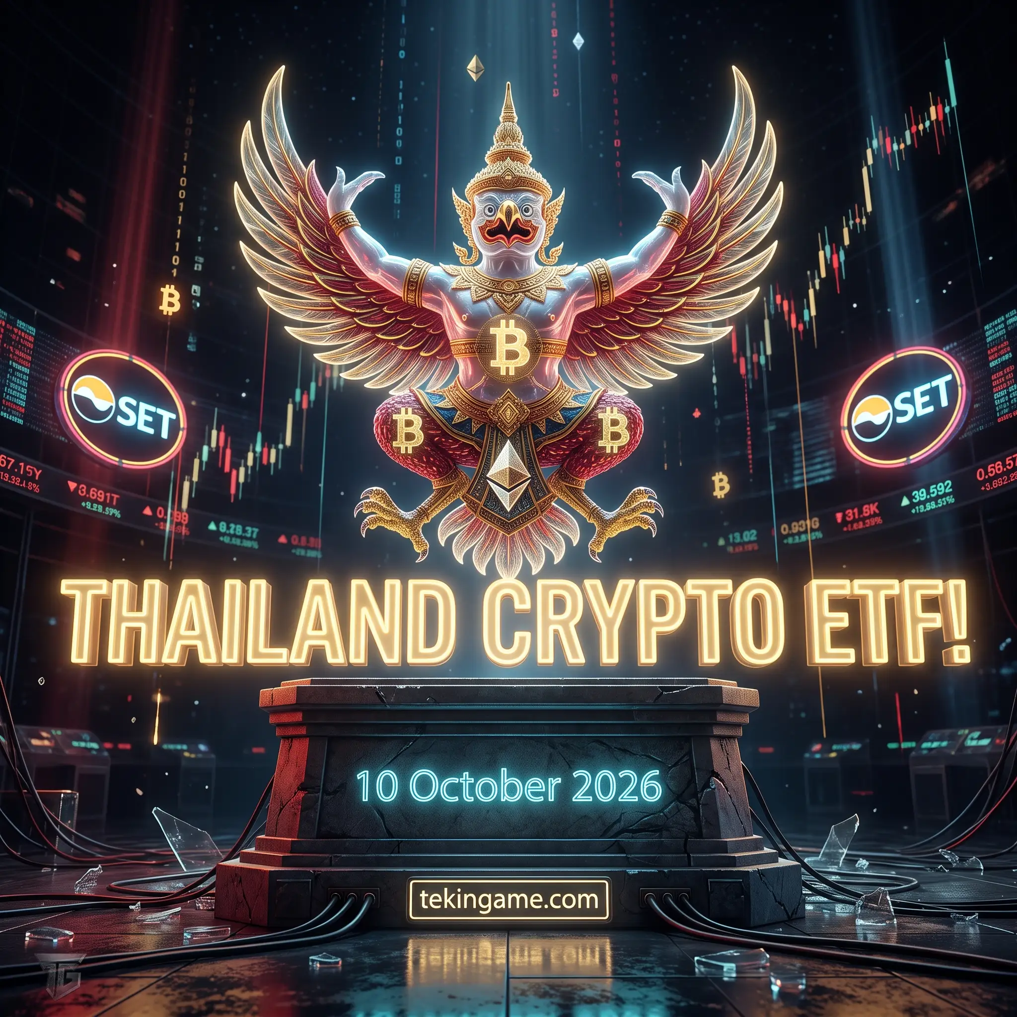 🔥 تصویب مقررات ETF در آسیا: تایلند مسیر معامله صندوقهای اسپات بیتکوین و اتریوم را هموار کرد