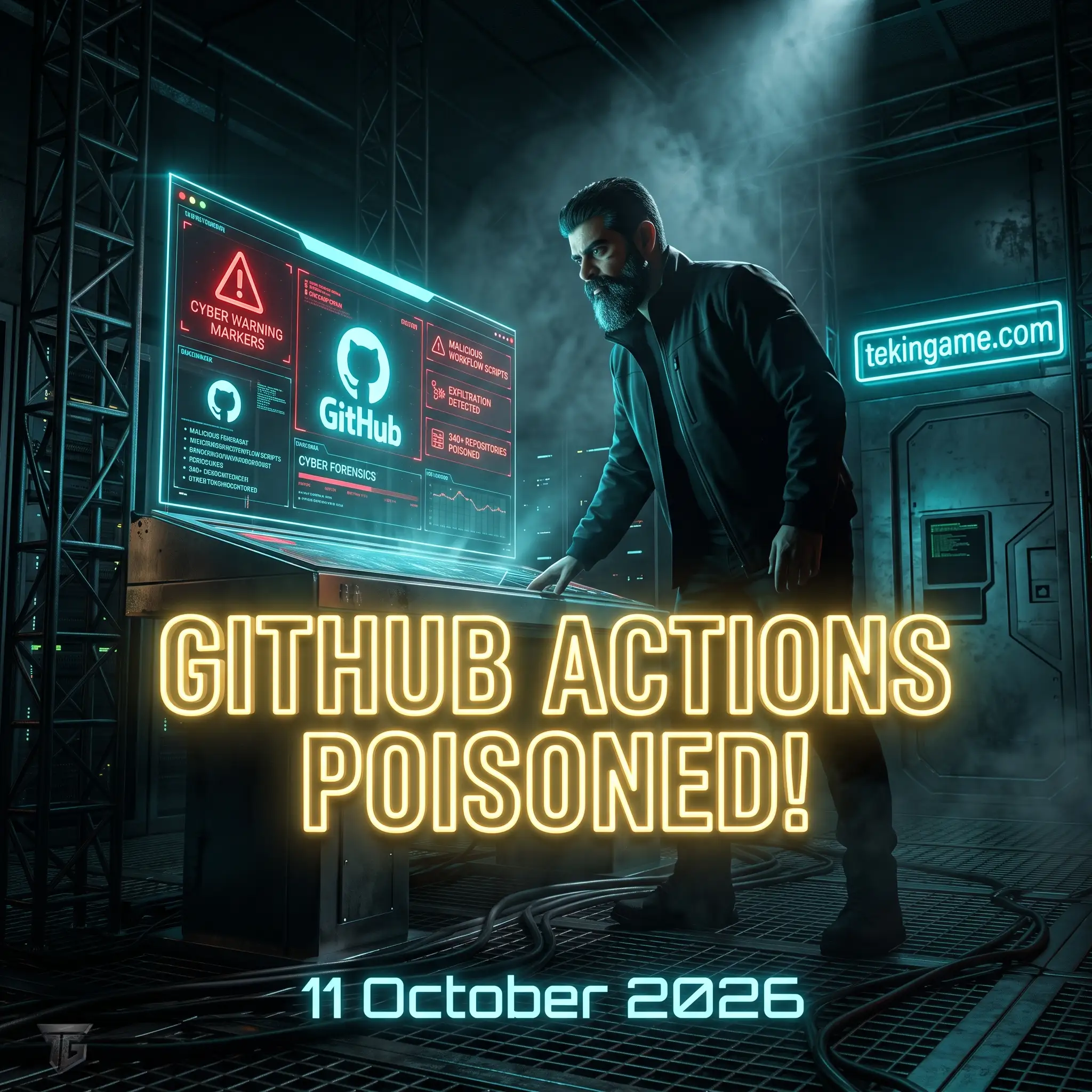 🔥 رخنه به زنجیره تأمین ابزارهای توسعه پایتون: انتشار ورکفلوهای آلوده GitHub Actions در صدها مخزن متنباز