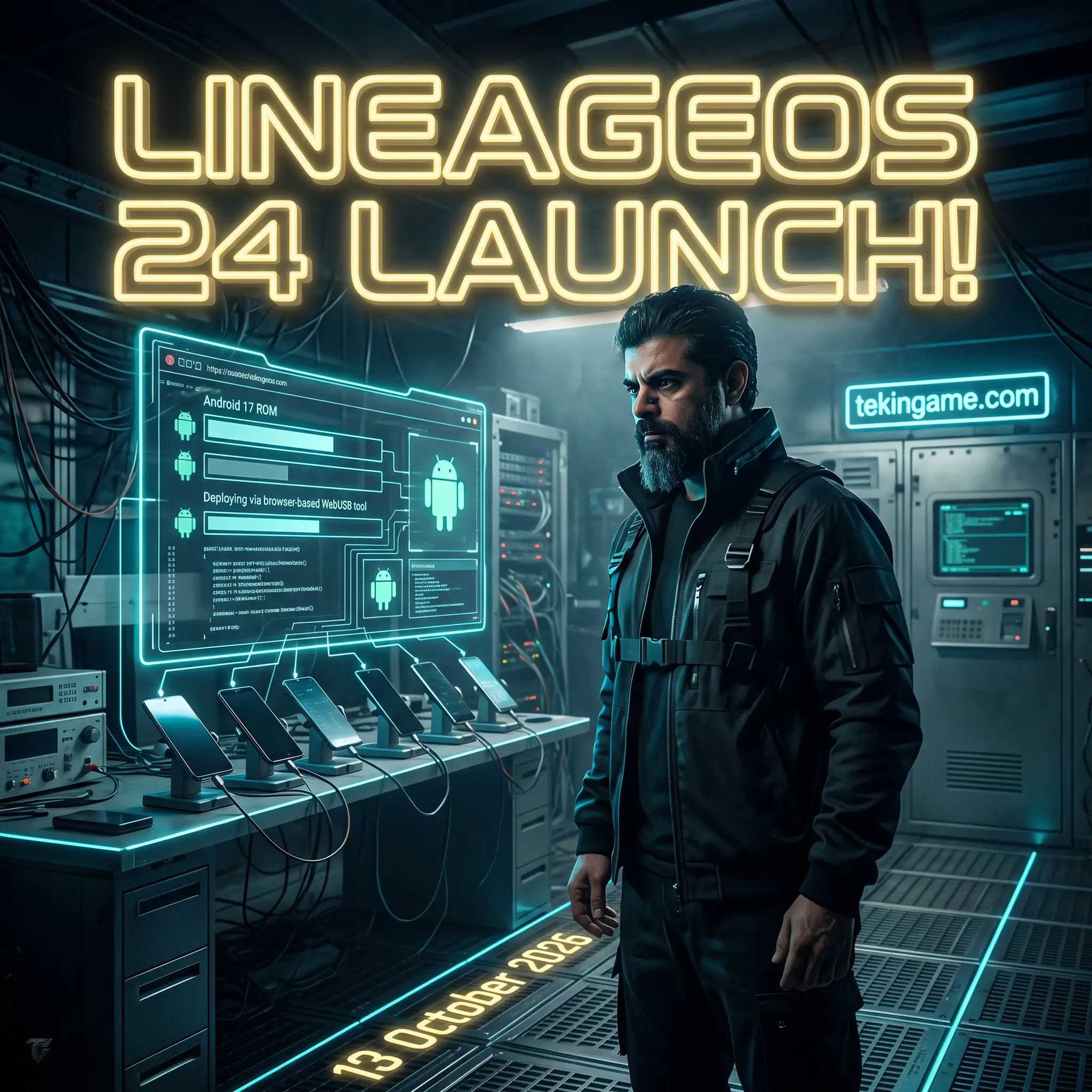 🔥 انتشار رسمی رام سفارشی LineageOS 24 بر پایه اندروید ۱۷ همراه با ابزار نصب تحت وب
