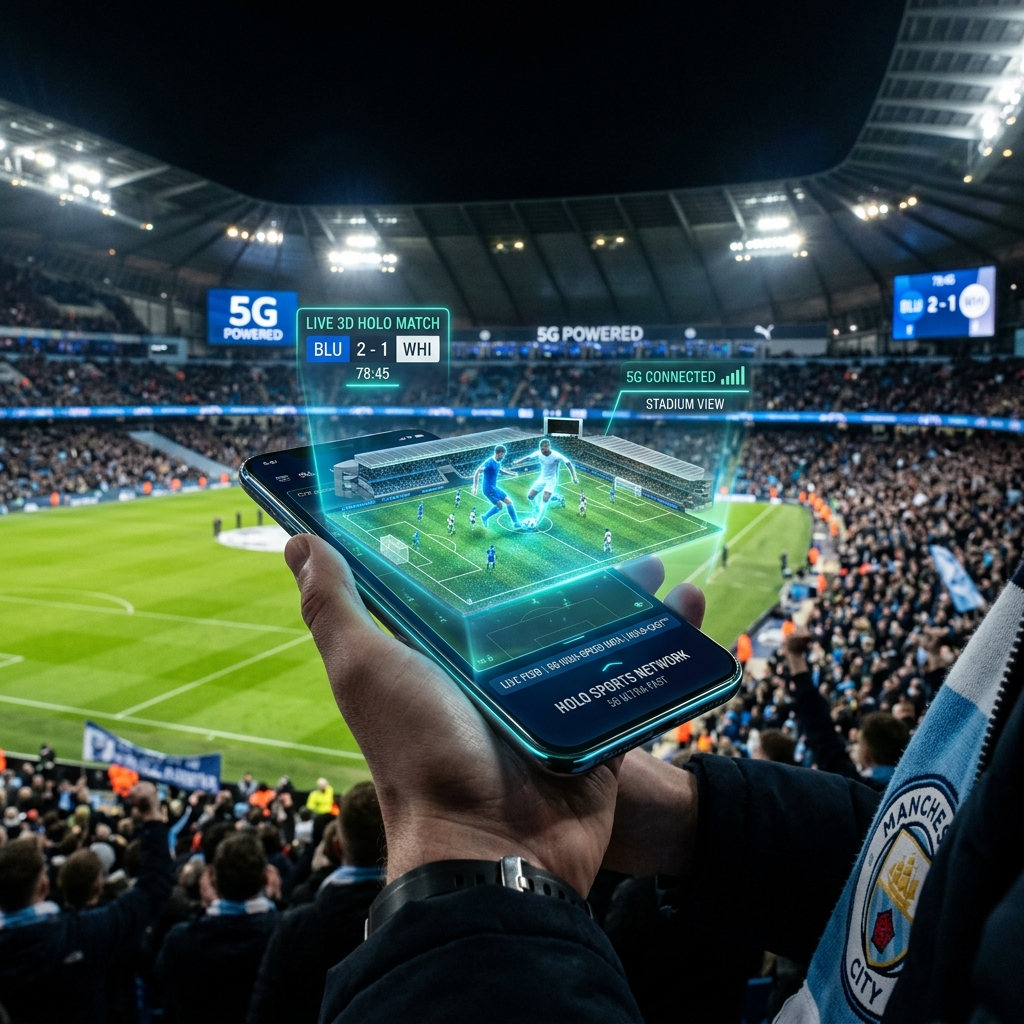 📶 Tech Revolution at World Cup 2026; 3D Holographic Viewing with 5G!