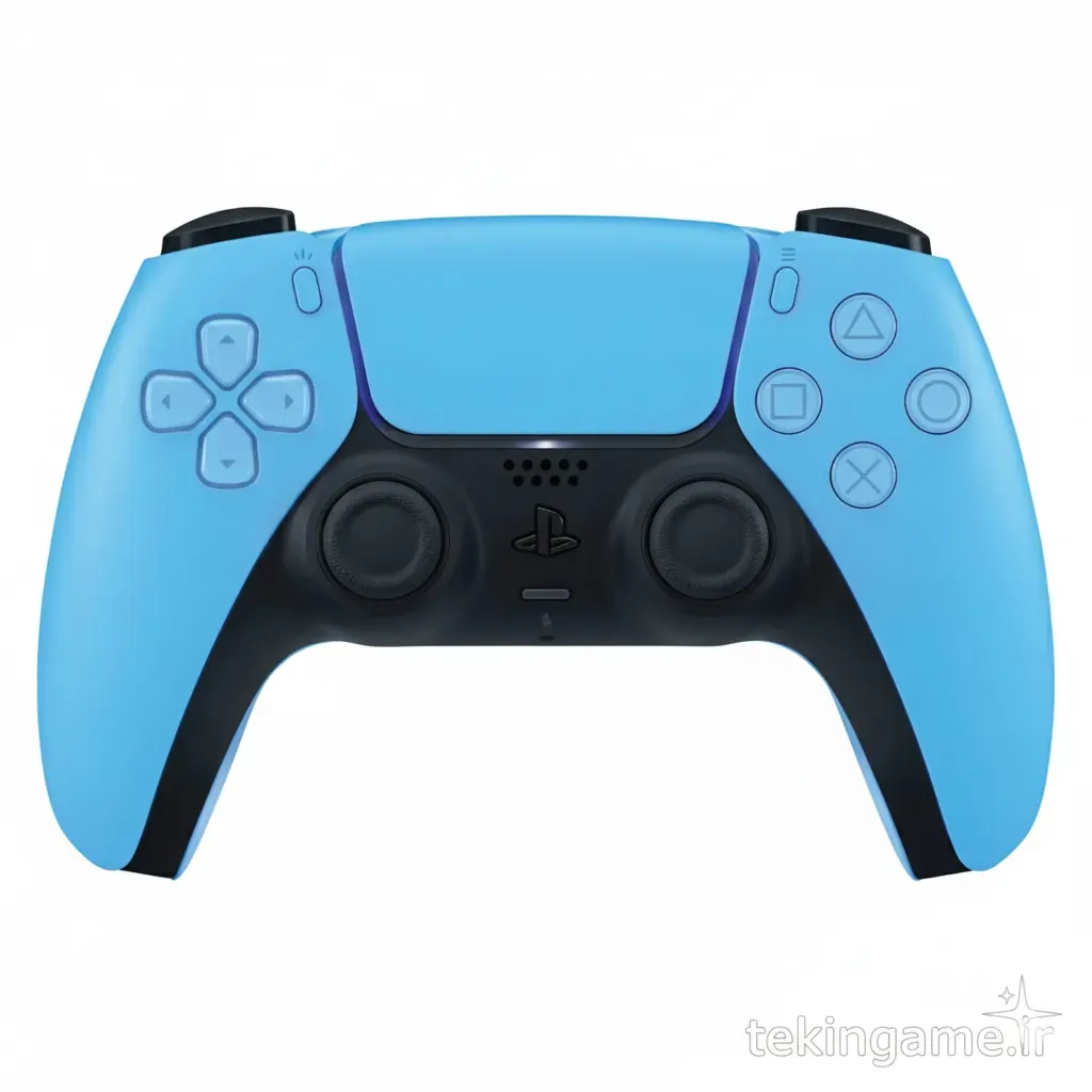 دسته بازی بی‌سیم پلی استیشن 5 سونی مدل DualSense (رنگ آبی) 