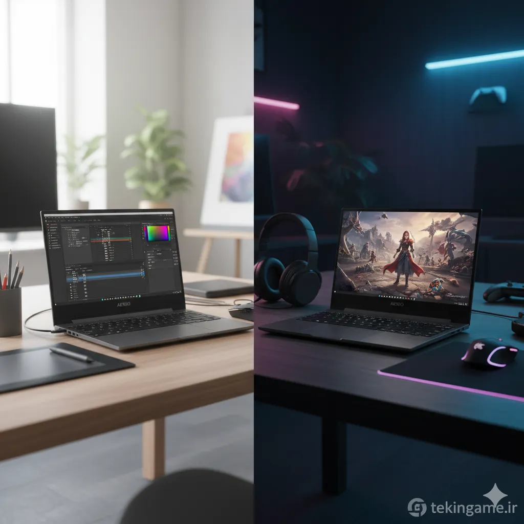 بررسی کامل Gigabyte Aero 16 (2025): لپ‌تاپ گیمینگ در لباس یک متخصص!