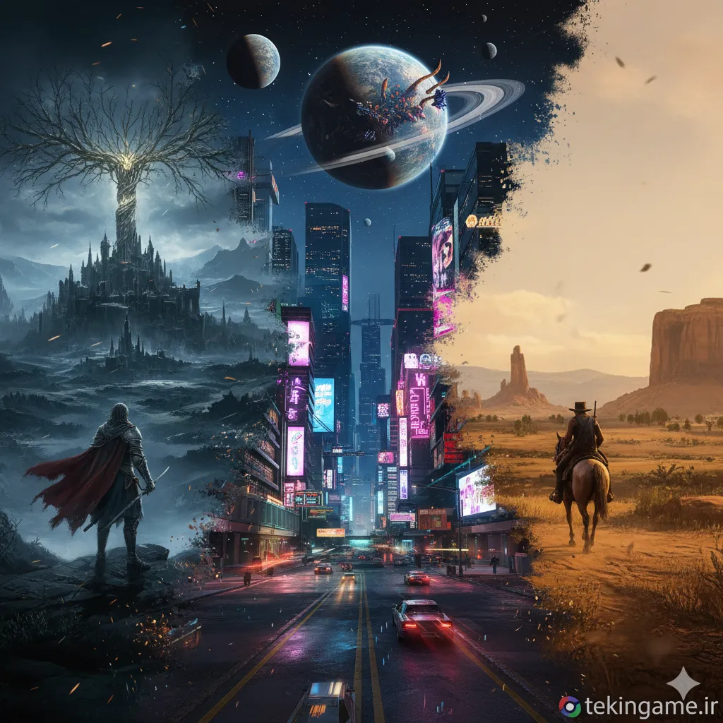 ۱۰ بازی جهان-باز که دنیایشان شما را میبلعند (و از Skyrim بزرگترند)