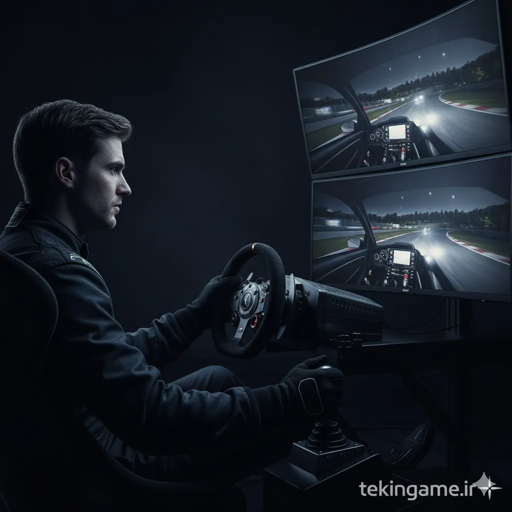 حس واقعی رانندگی: با شیفتر دنده، کنترل کامل پیست را در دست بگیرید!