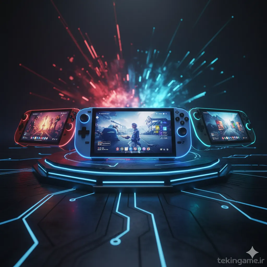 نبرد غول‌های جیبی: Steam Deck OLED در مقابل ROG Ally 2 و Legion Go 2