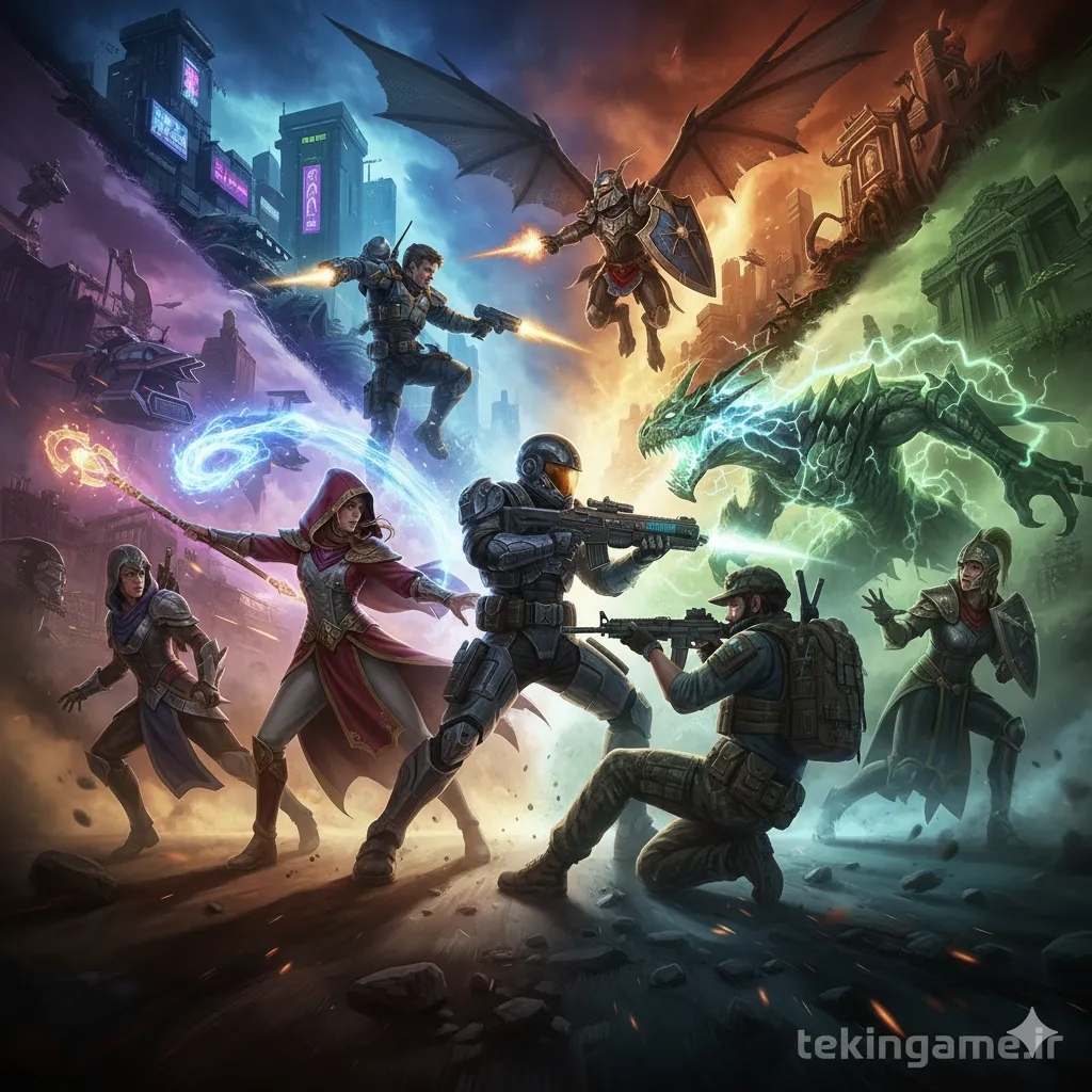 بهترین بازیهای رایگان 2026 — PS5/PC/Xbox (F2P)