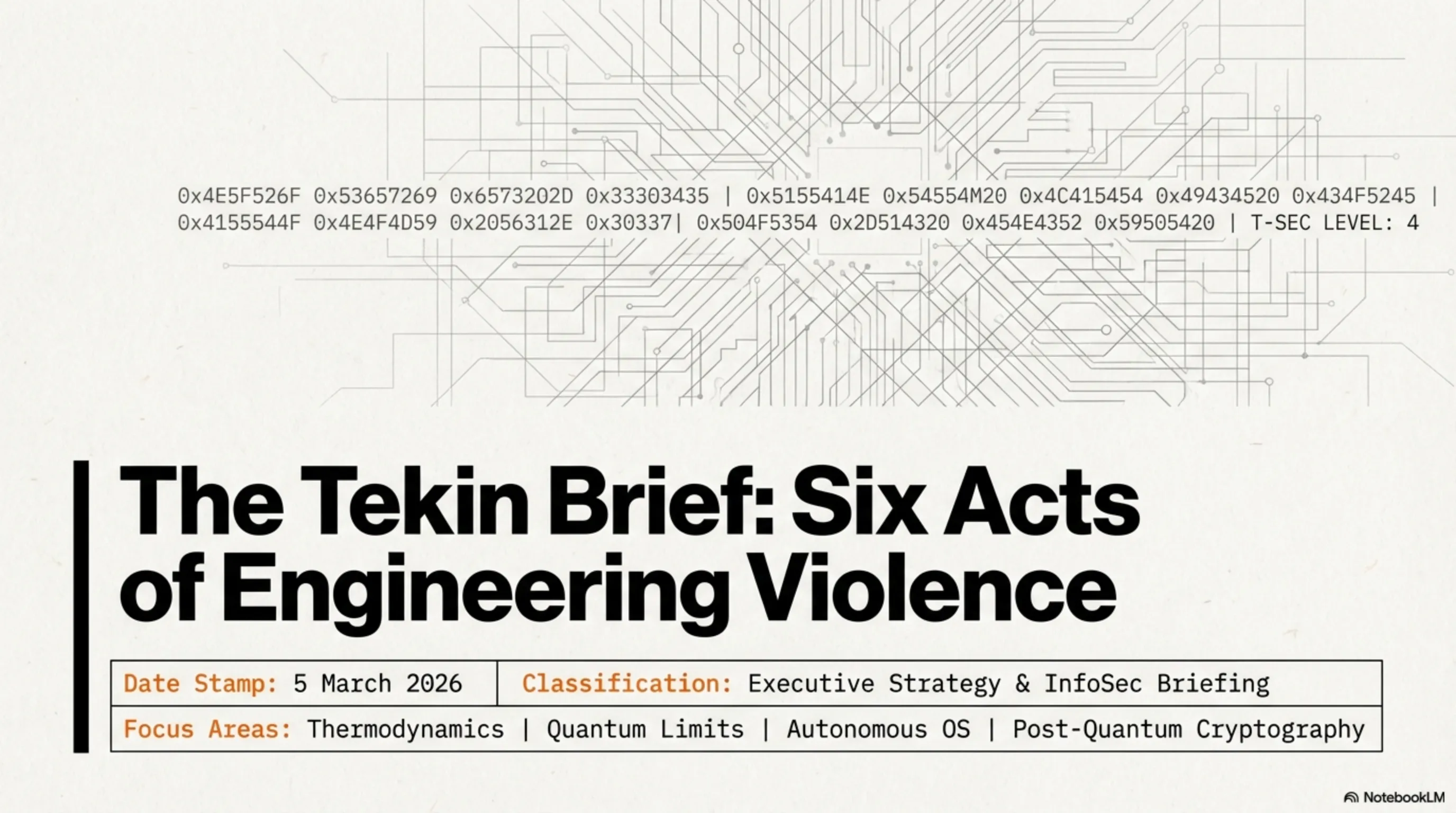 Tekin Night Report Image 3