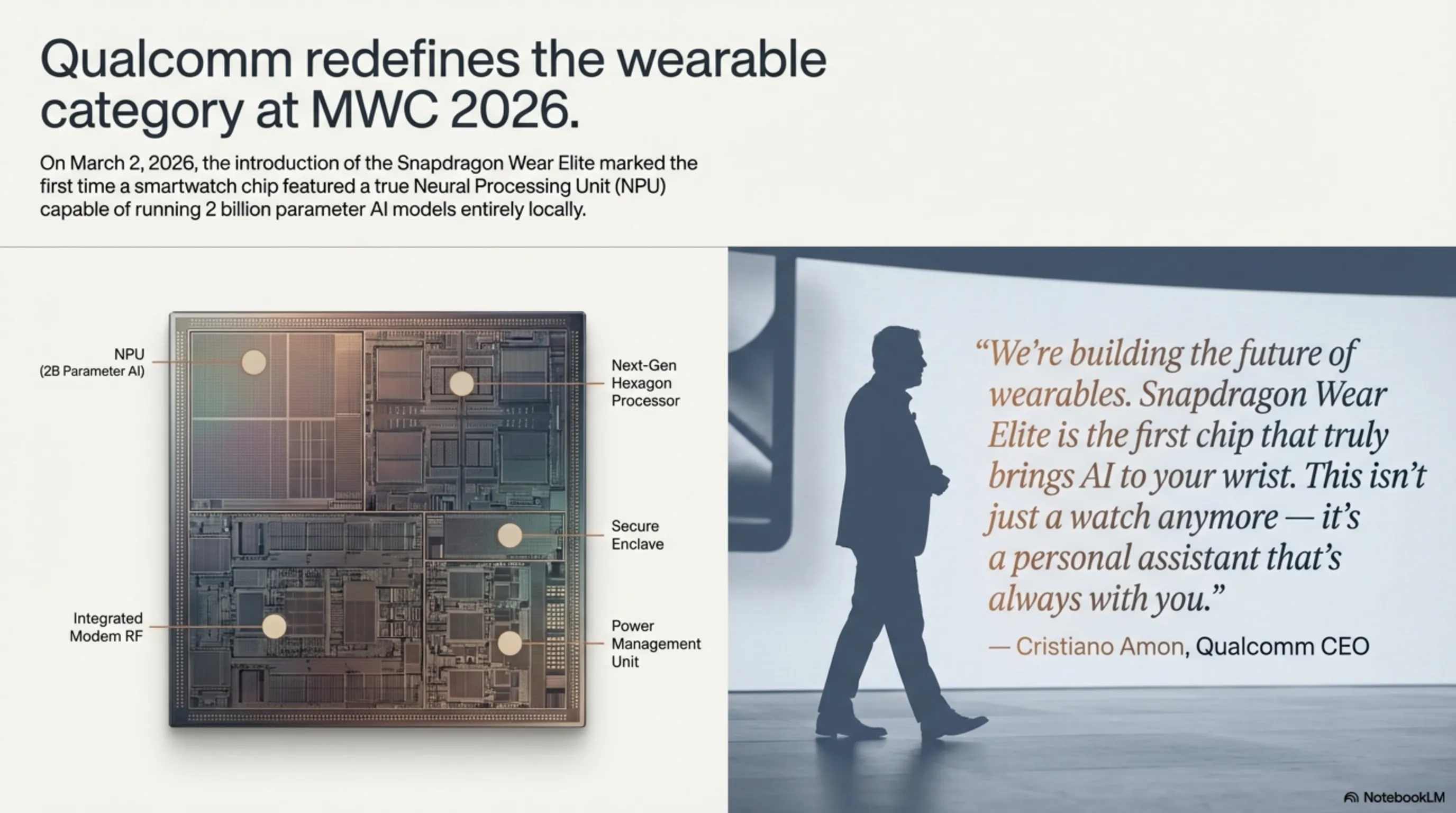 Snapdragon Wear Elite: When Your Smartwatch Runs 2 Billion Parameter AI Models - 2