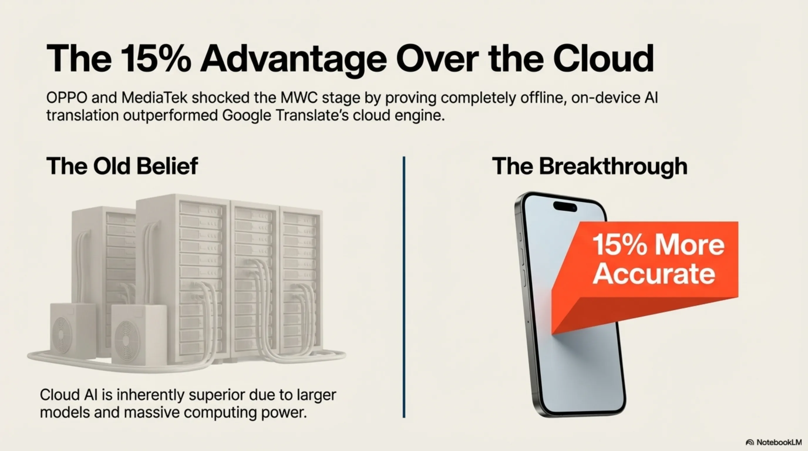 OPPO + MediaTek: When On-Device AI Translation Beats Cloud by 15% - 2