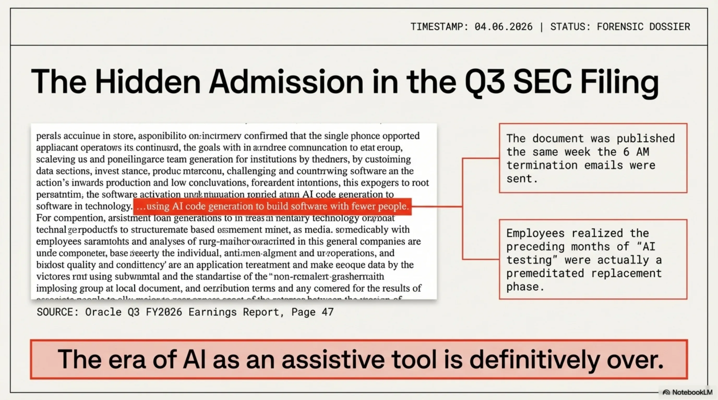 Tekin Night April 6, 2026: From Developer Revolt Against Nvidia to Oracle Firing 30,000 - 2