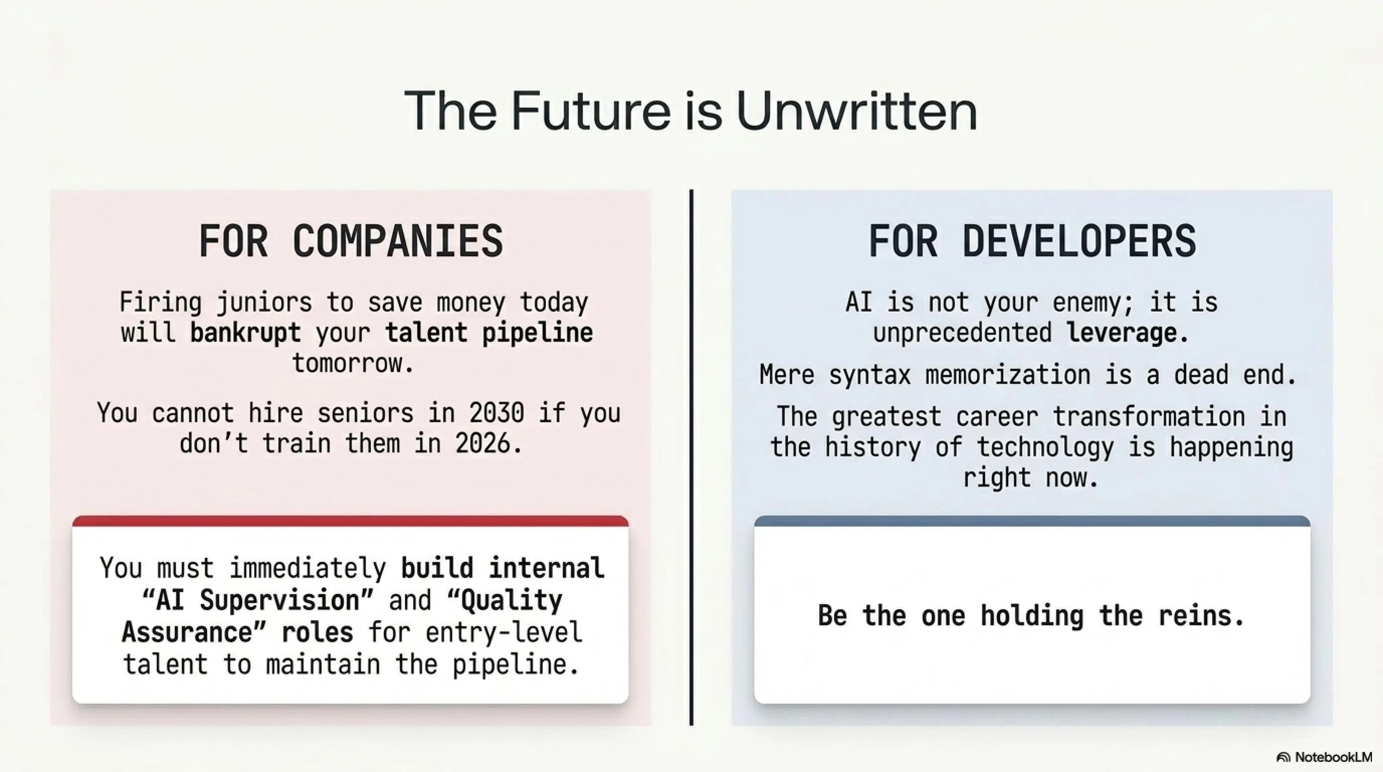 💀 Tekin Guide: The End of Juniors - Has AI Replaced Entry-Level Jobs? - 9