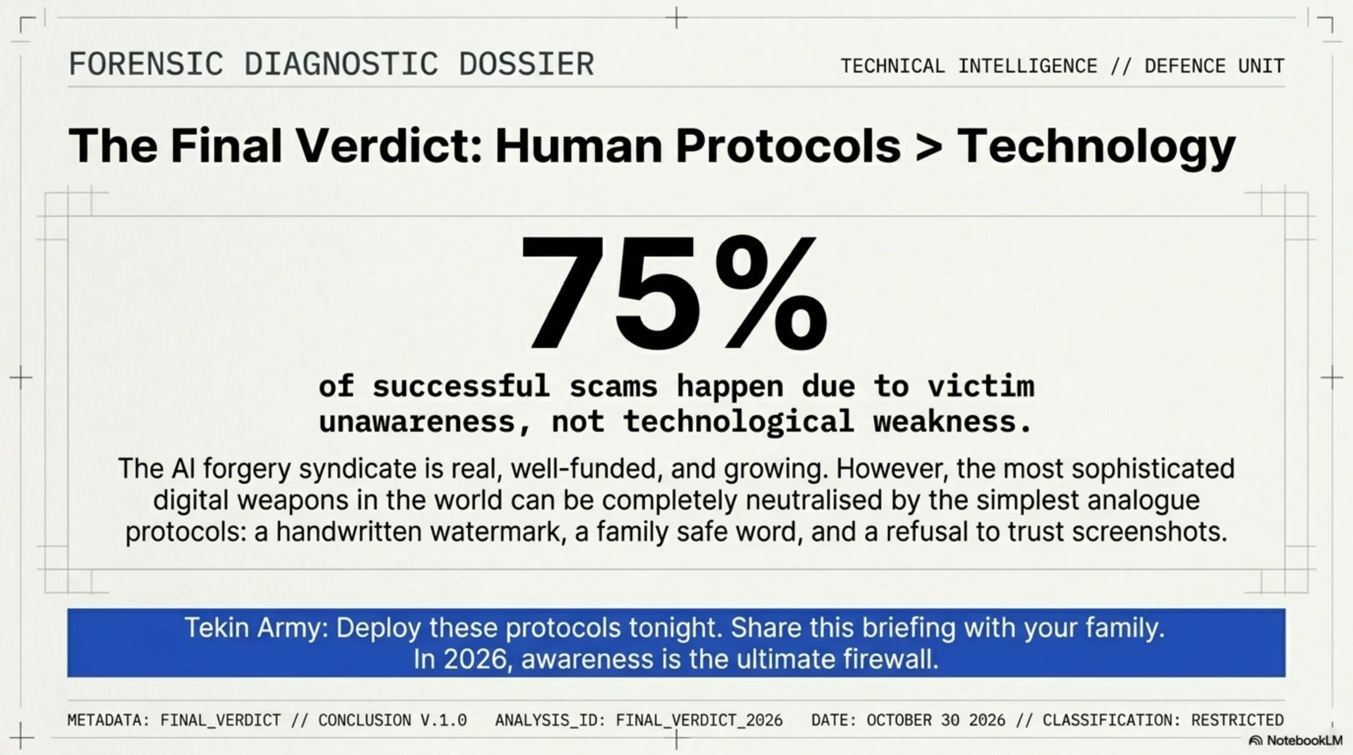 🕵️ Anatomy of the AI Forgery Syndicate: How to Debug Reality - 9