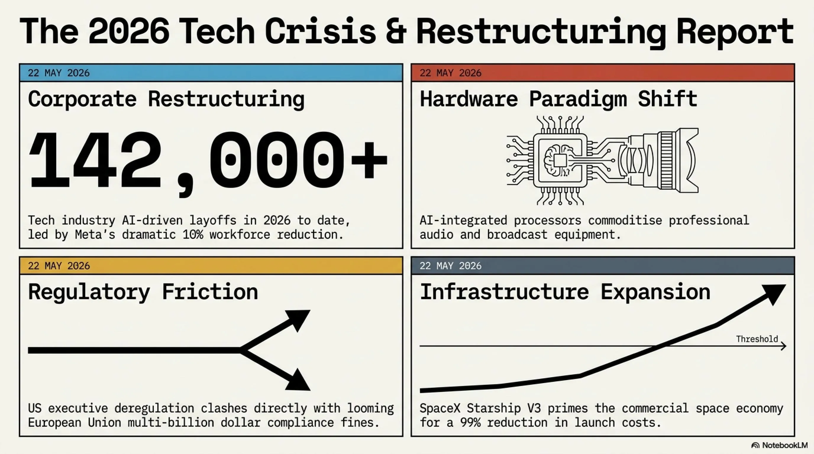 🌅 Tekin Morning May 22, 2026: Meta Crisis with 8,000 Layoffs, Anker's AI Chip & Trump's Order Canceled - Gallery image 1