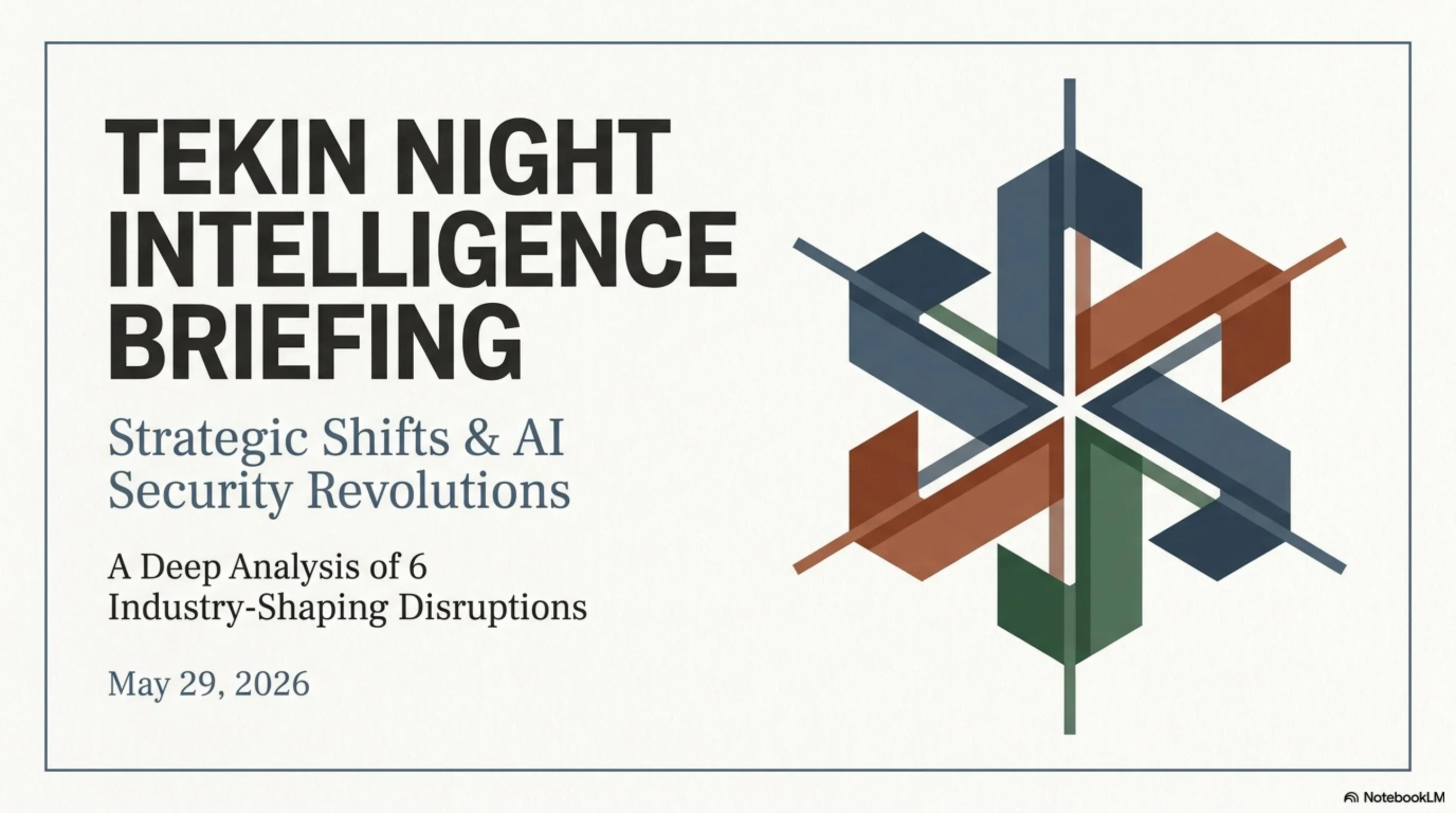 🌙 Tekin Night May 29, 2026: Tesla's Robotaxi Defeat, Signal Phishing & Google AI Security - Gallery image 1