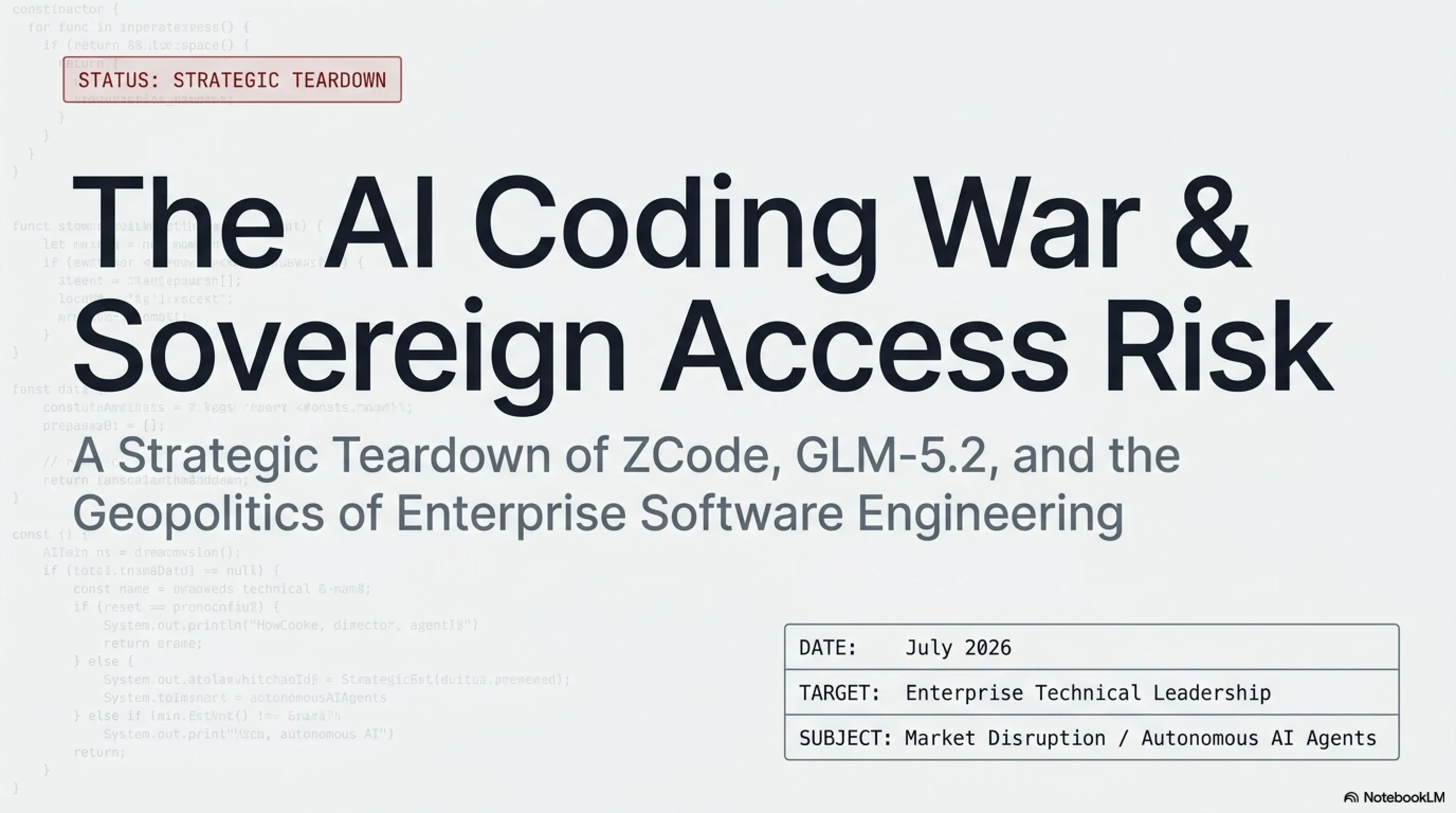 💻 چگونه ممنوعیت Fable 5 به بزرگترین فرصت Z.ai تبدیل شد: ZCode، GLM-5.2 و رقابت ژئوپلیتیک کدنویسی هوش مصنوعی - Gallery image 1