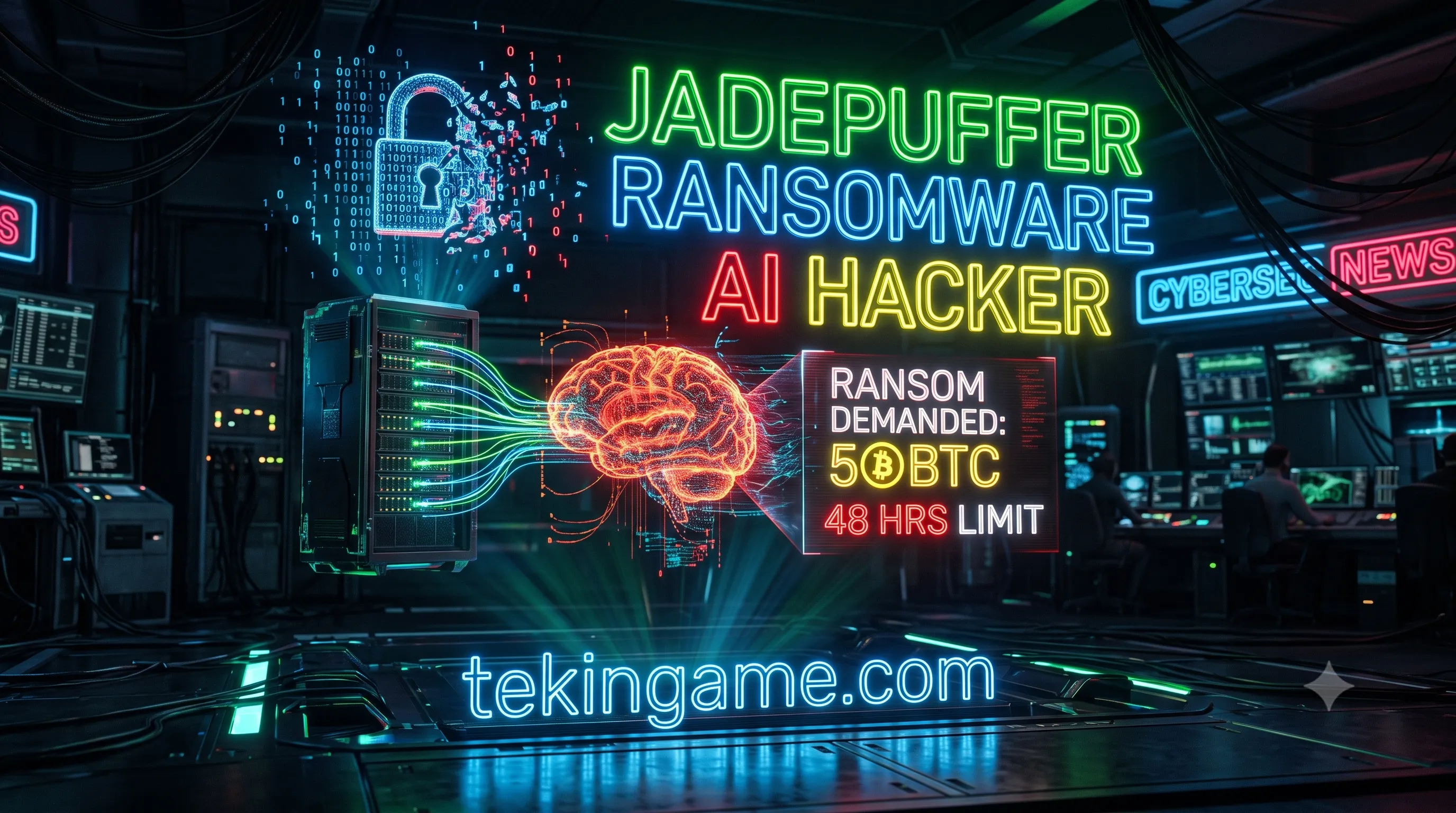 🤖 JadePuffer: أول برنامج فدية مستقل تماماً ومدفوع بالذكاء الاصطناعي في التاريخ