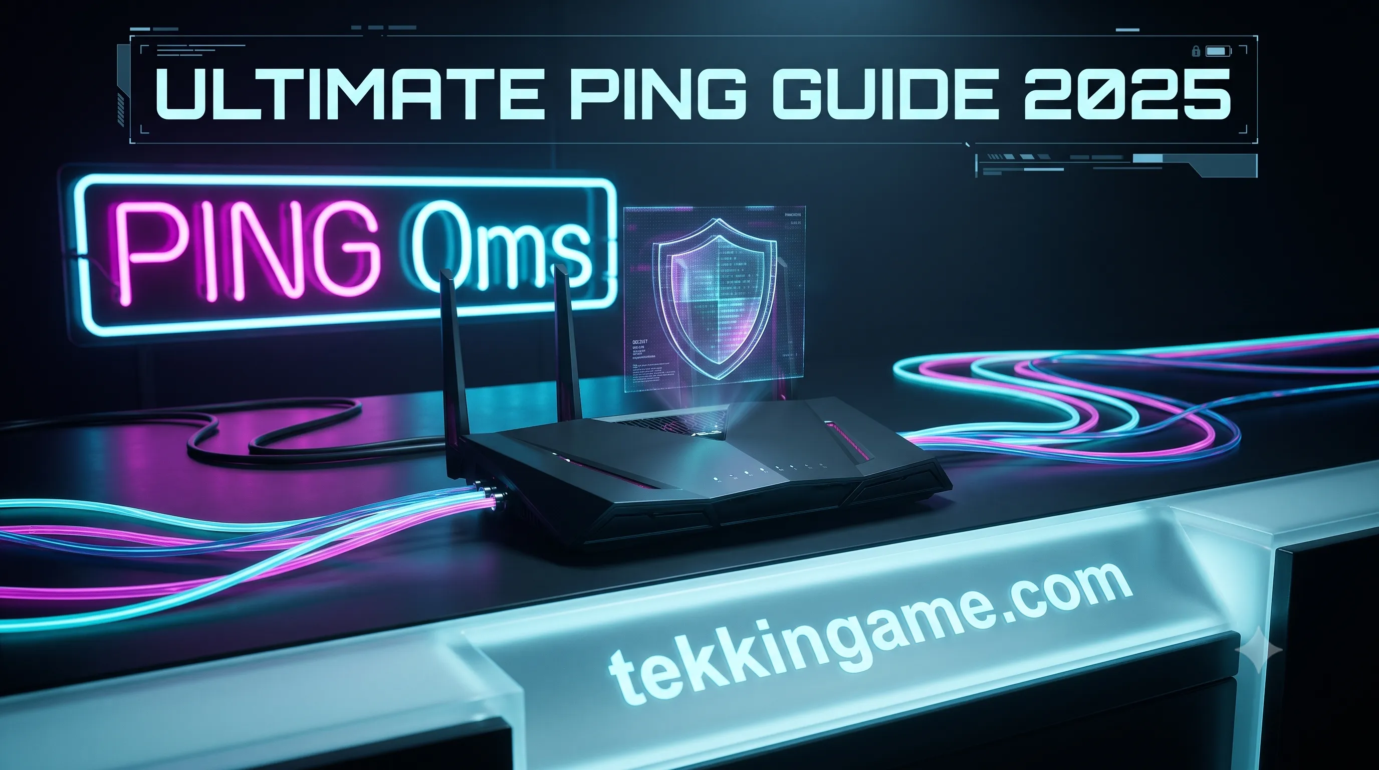 Complete Guide to Reduce Ping & Fix Lag in Online Gaming 2025 | Tekin Plus