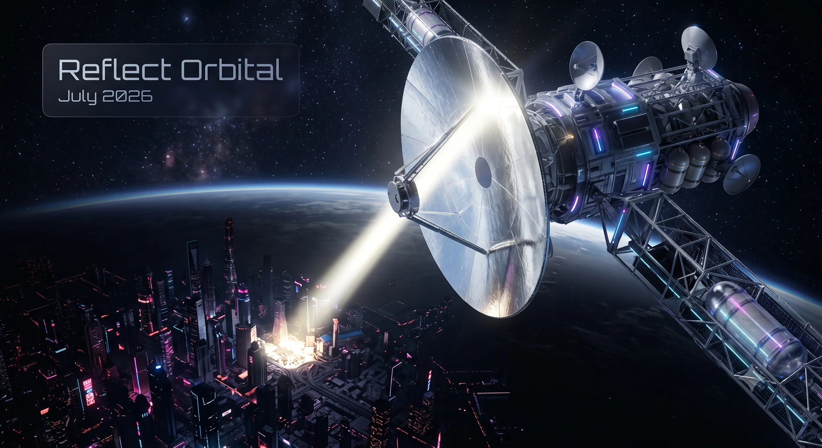 مرآة Reflect Orbital الفضائية: عندما حوّلت FCC الليل إلى نهار