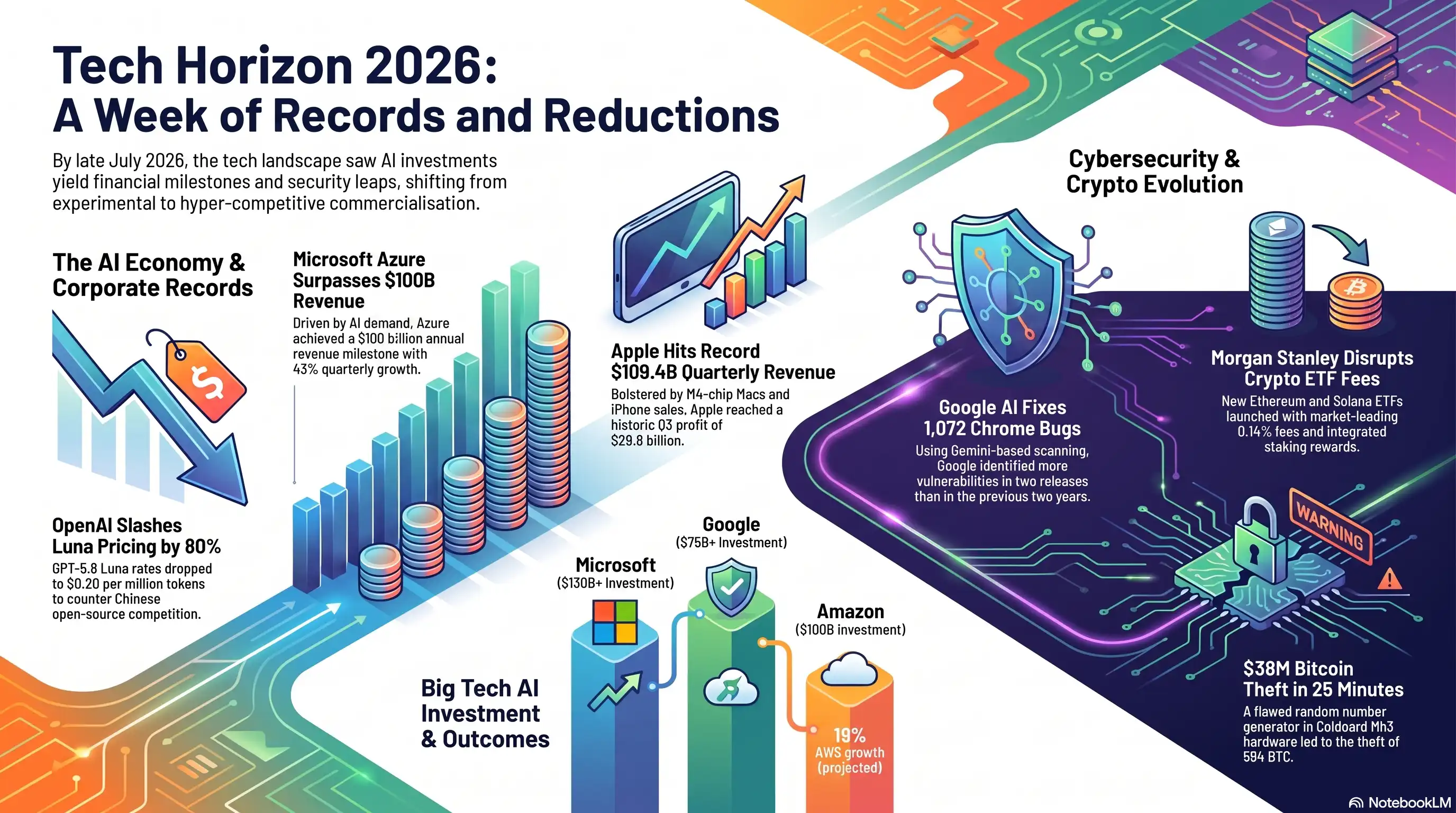 Tekin Morning July 31, 2026 | OpenAI 80% Price Cut, Chrome 1,072 AI Bug Fixes & Apple's $109B Record - Gallery image 1
