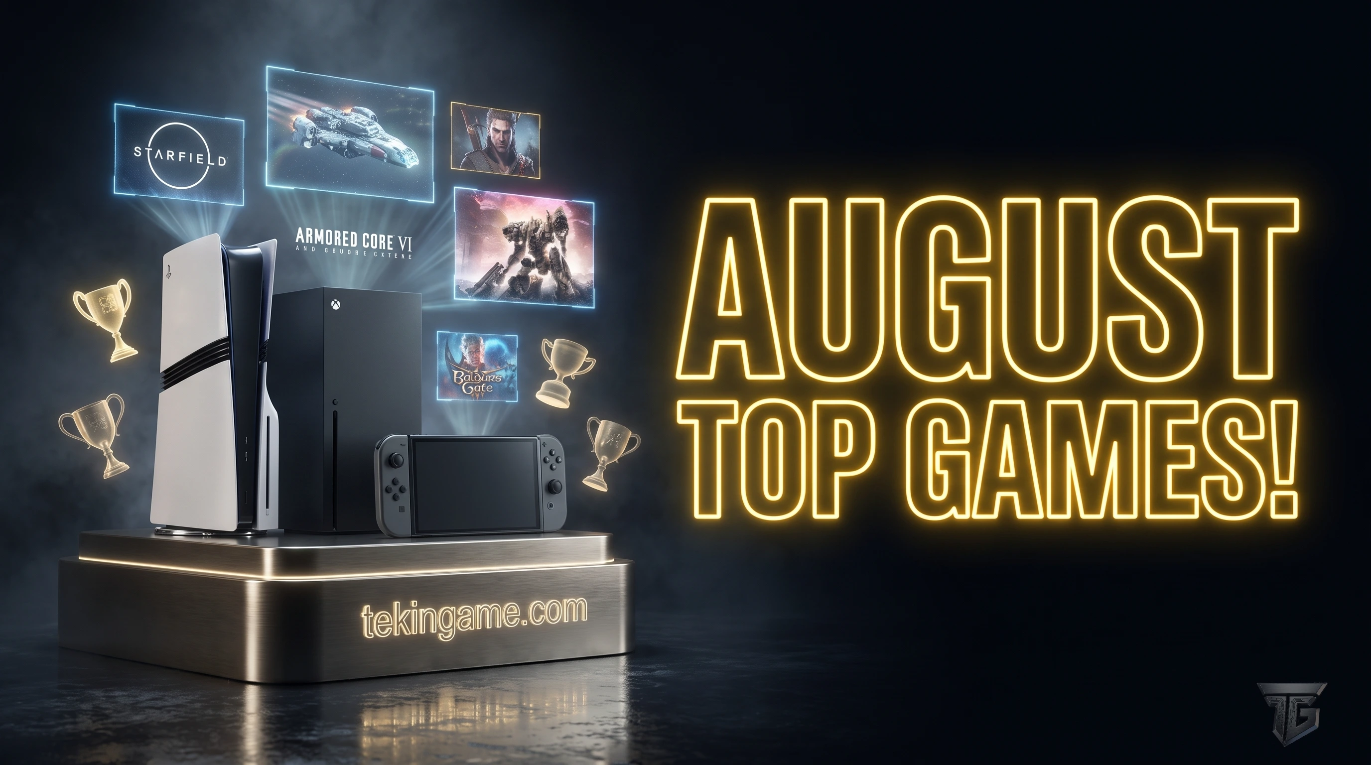 🎮 تکین گیمینگ | پرونده جامع بازیهای آگوست ۲۰۲۶؛ بنچمارک کنسولها و جادوی سوییچ ۲
