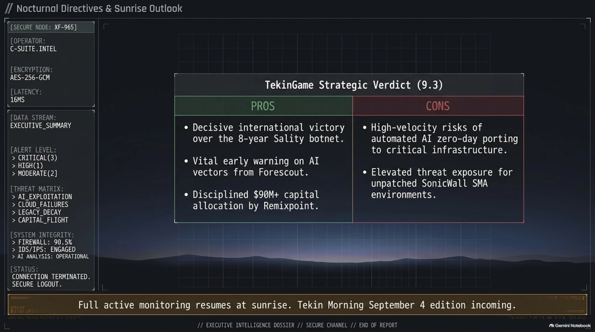 🌙 Tekin Night September 3, 2026 | Sality Takedown, AI Exploits & Bethesda Fears - Gallery image 16