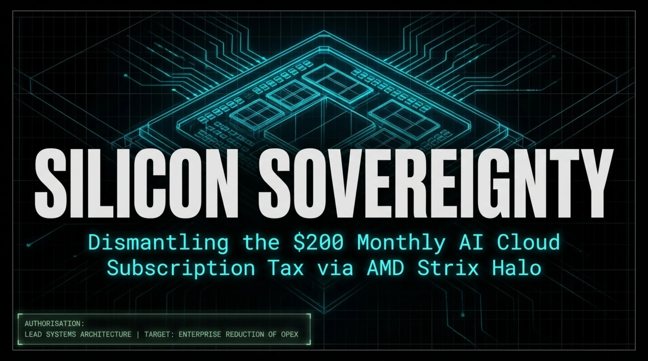 🚨 Tekin Analysis Sep  2026 | AMD Strix Halo Ends $200 AI Tax - Gallery image 1