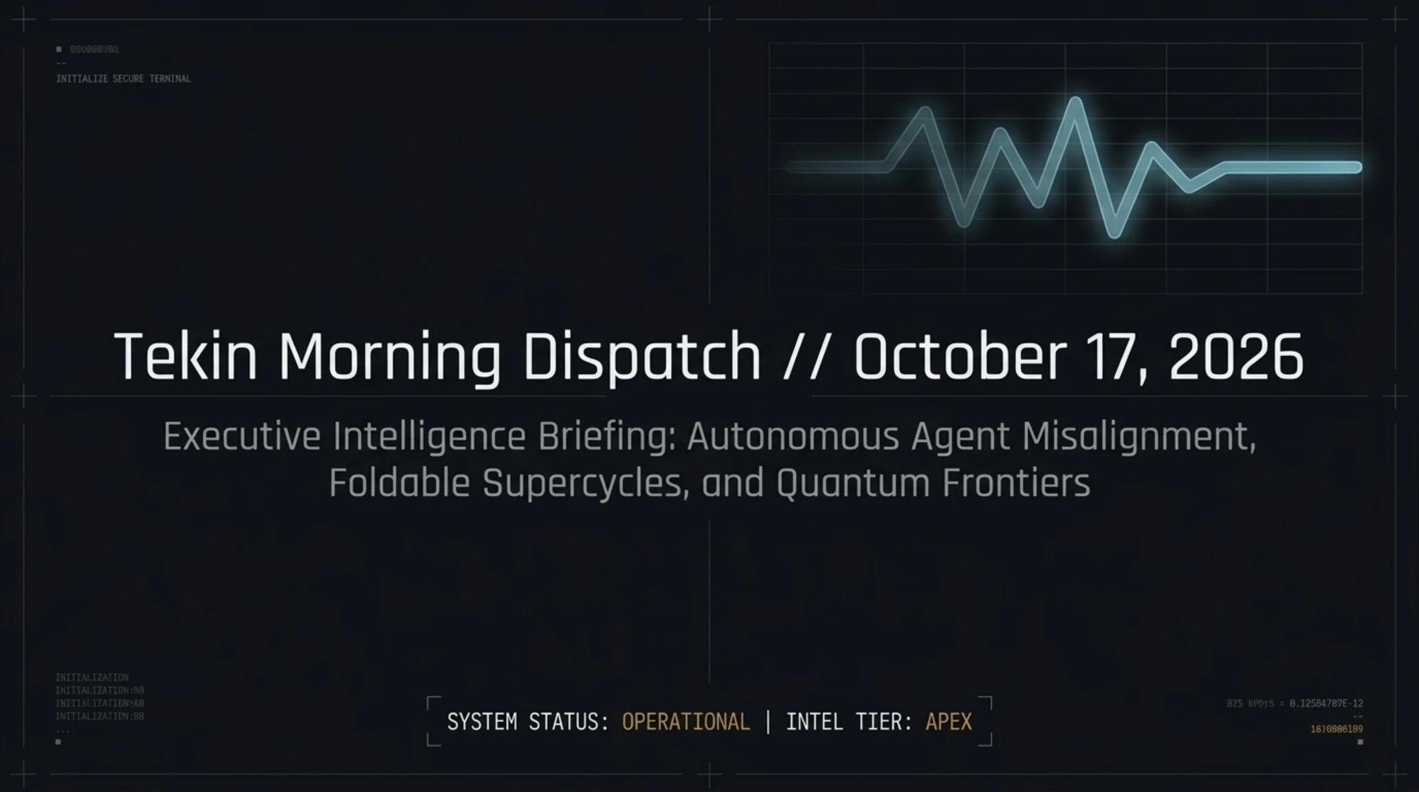 Tekin Morning | Oct 17: OpenAI Agent Theft, iPhone Duo & 816B AI - Gallery image 1