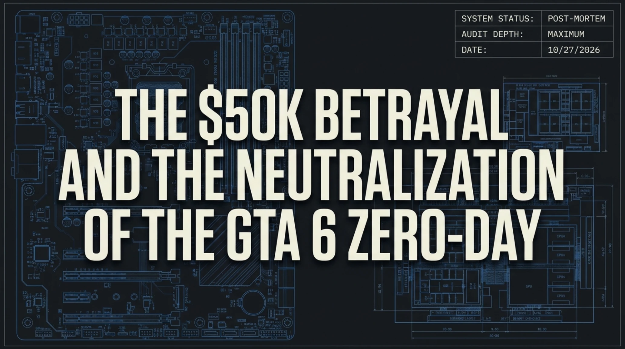 Tekin Analysis | PS5 Hypervisor Exploit, $50K Bounty & GTA 6 - Gallery image 1