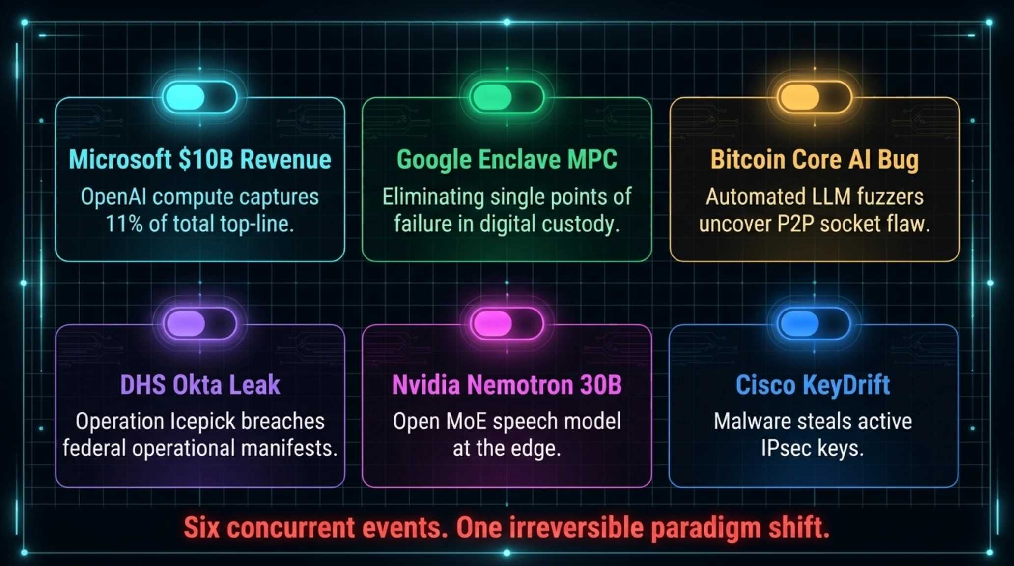 Tekin Morning Oct 30: Microsoft $10B AI Revenue & Google MPC Custody - Gallery image 2