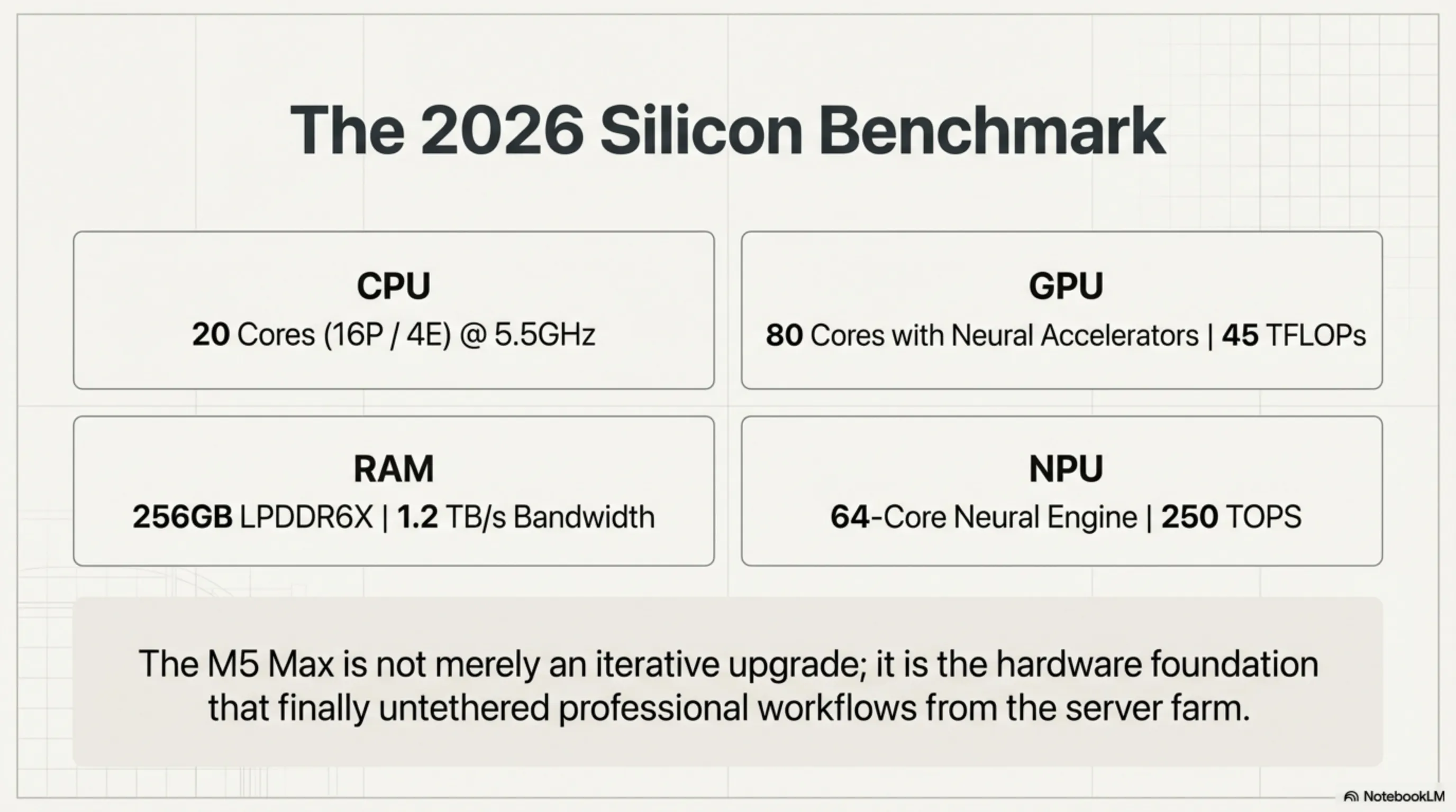 جزئیات M5 Max 2