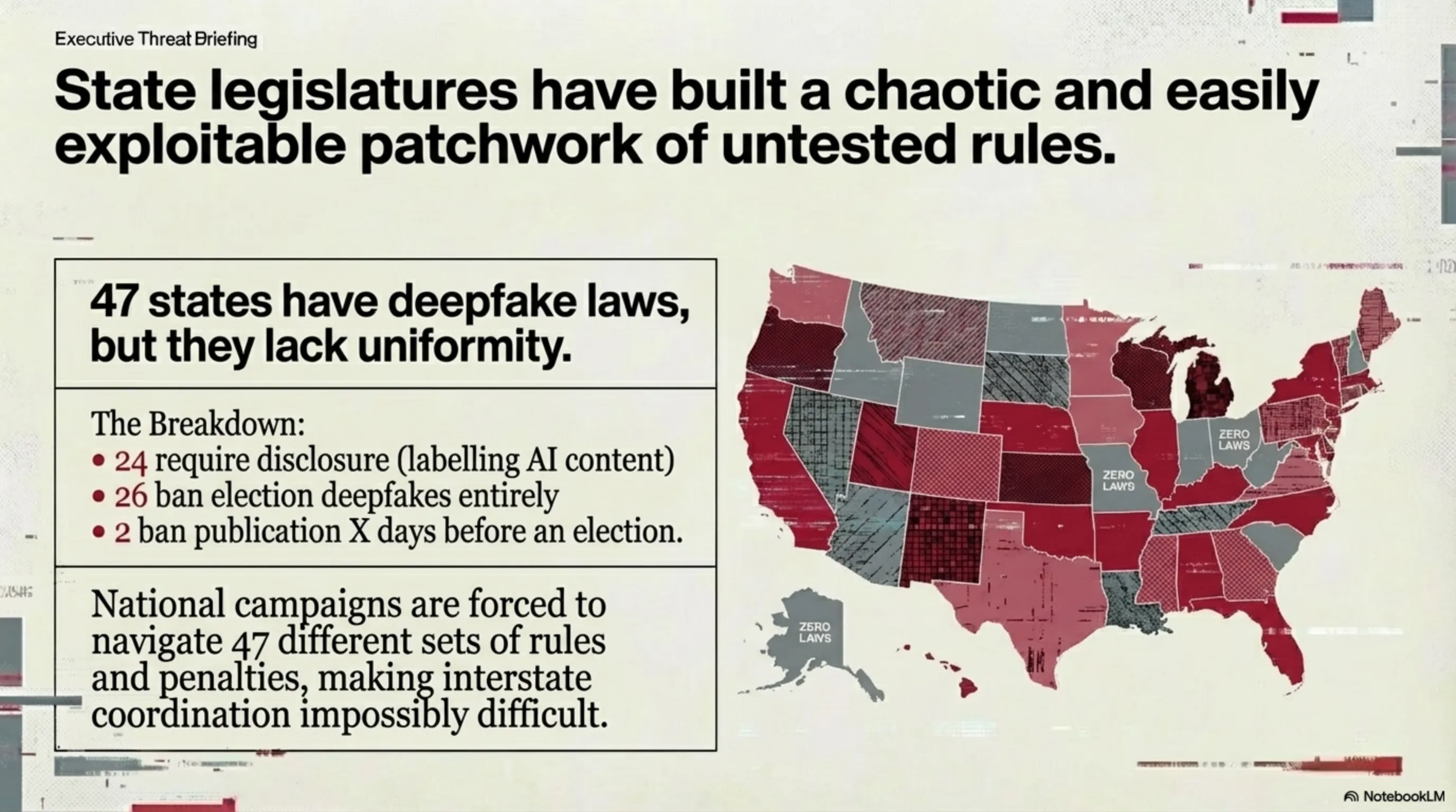 تحلیل تکنولوژی جعل عمیق و انتخابات ۲۰۲۶