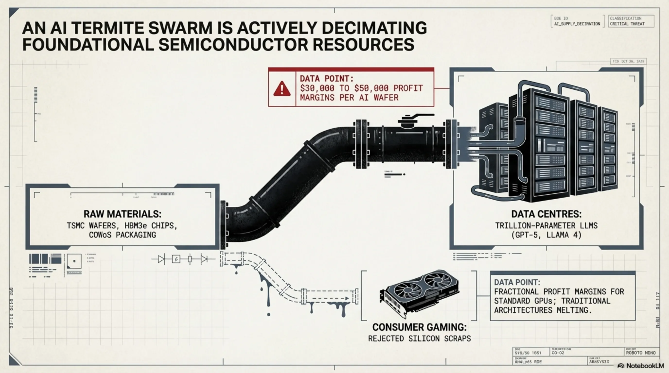 متن تصویر شماره 3 - تيكين نايت 8 مارس 2026: من سيد السيليكون الجديد وحتى فدية الـ2.7 مليار دولار؛ تشريح لأزمة الأجهزة والذكاء الاصطناعي