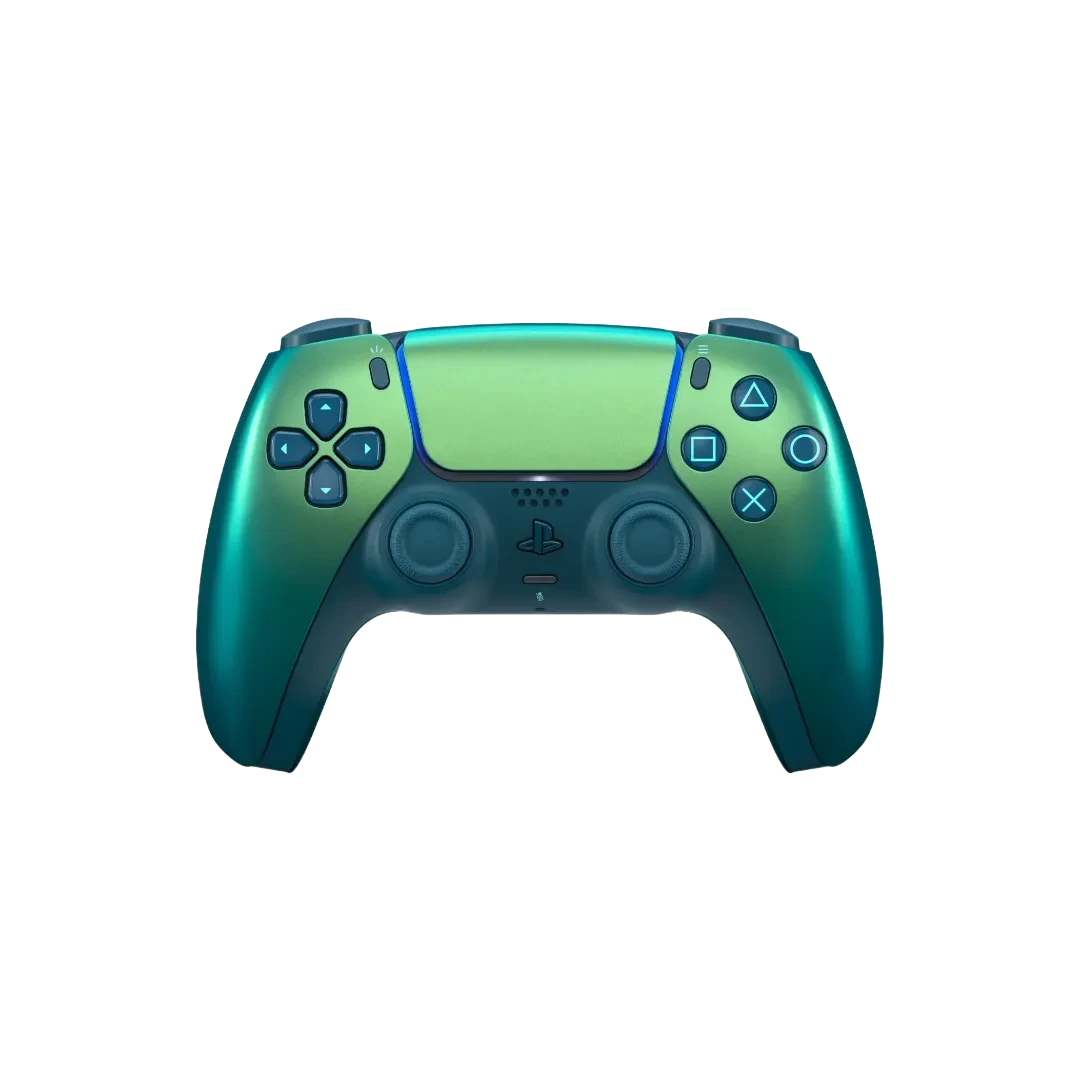 دسته بازی بی‌سیم PS5 سونی مدل DualSense Chroma Teal Green (سبز آبی کروم)
